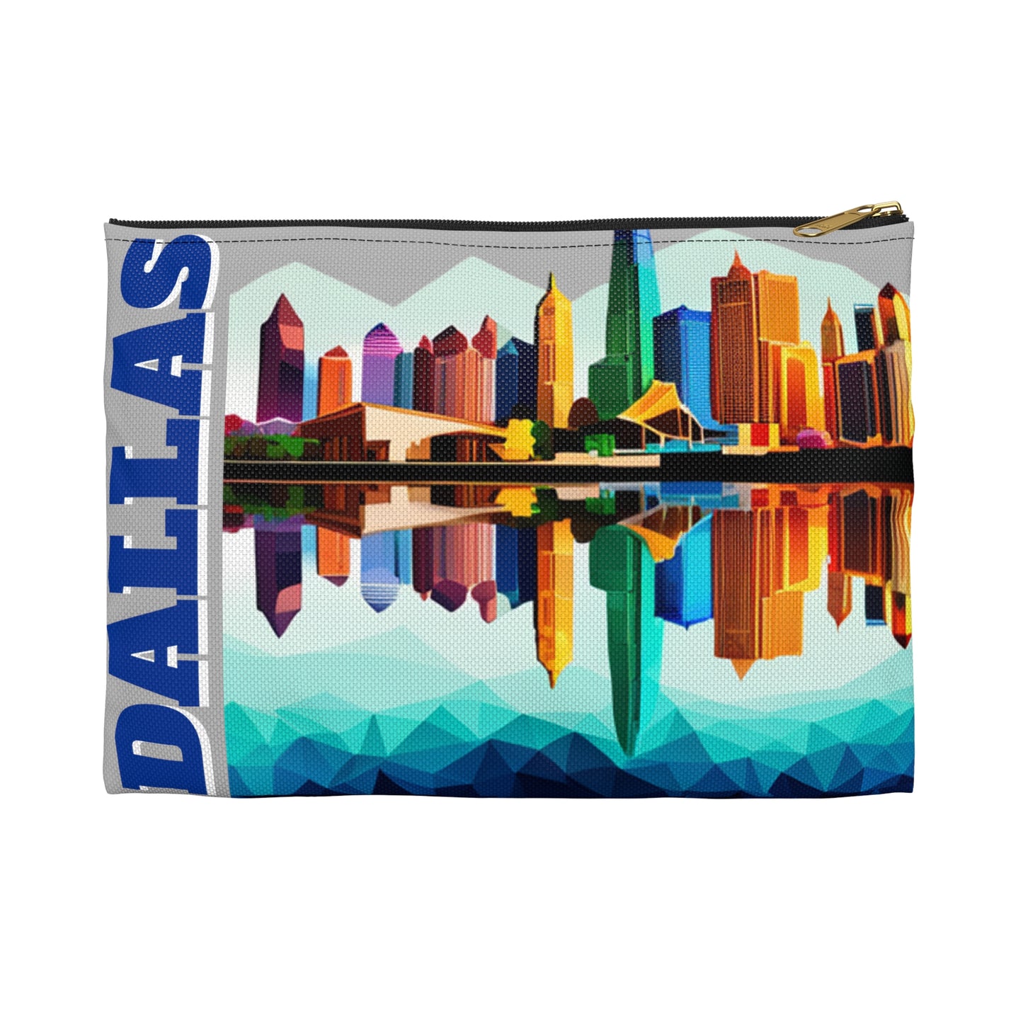 Dallas Texas Reflections Accessory Pouch