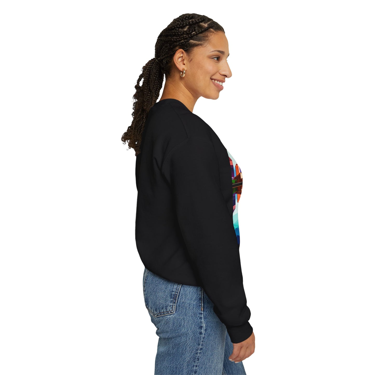 Dallas Texas Reflections Unisex Crewneck Sweatshirt