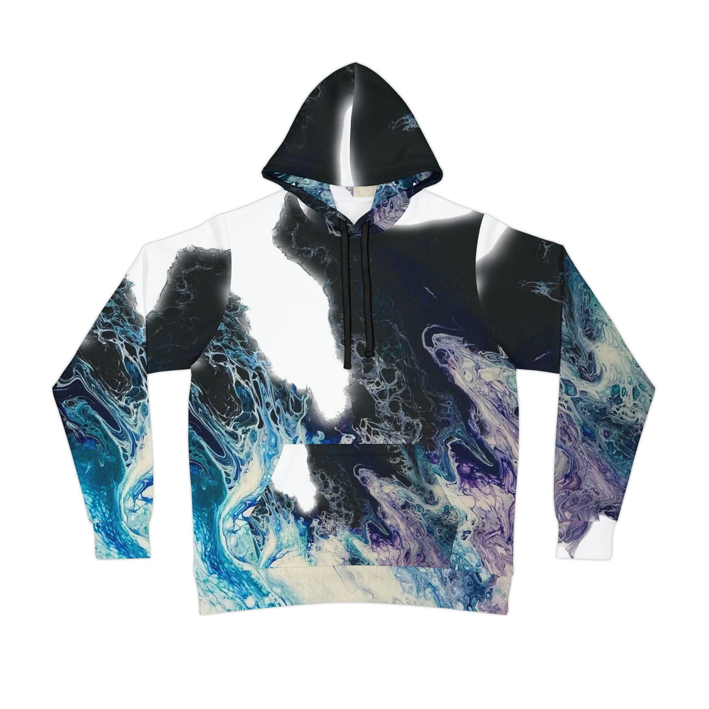 Ebb and Flow Unisex Athletic Hoodie Sweatshirt