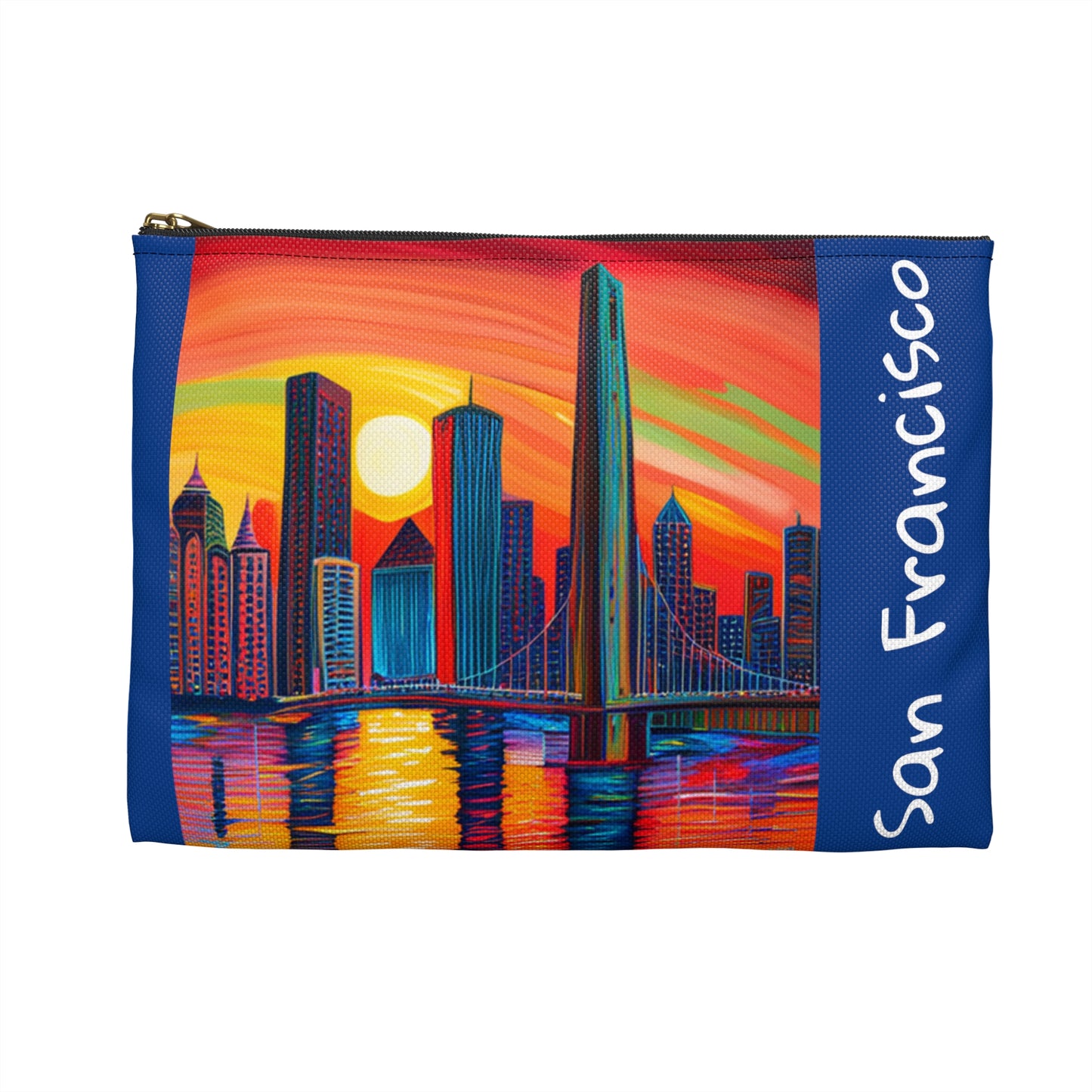 San Francisco Skyline Accessory Pouch