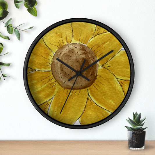 The Sunflower Wall Clock