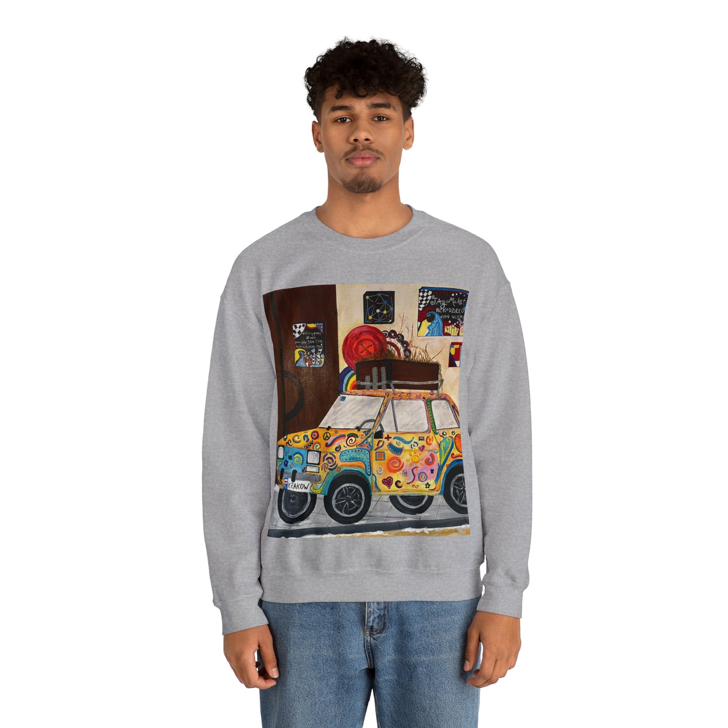 Krakow Poland Crewneck Sweatshirt