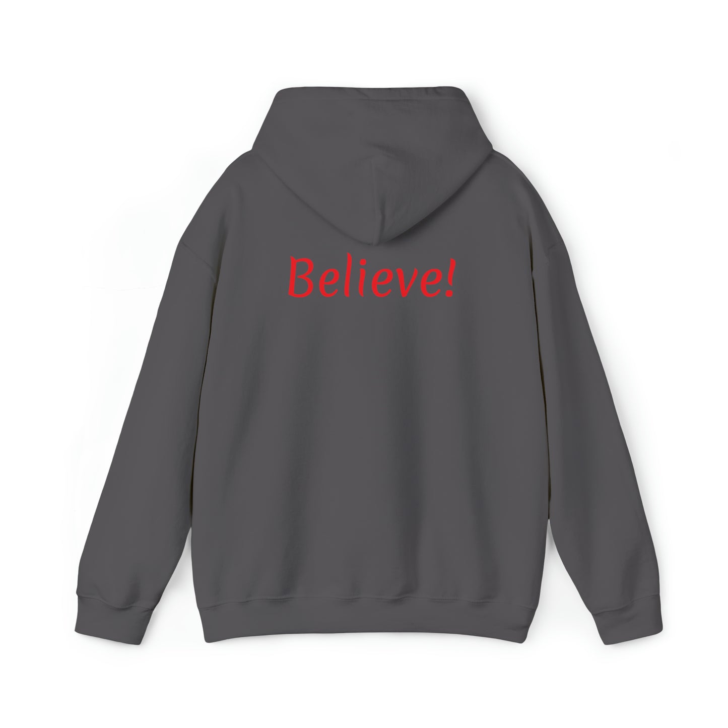 Santa I Believe Unisex Hooded Sweatshirt