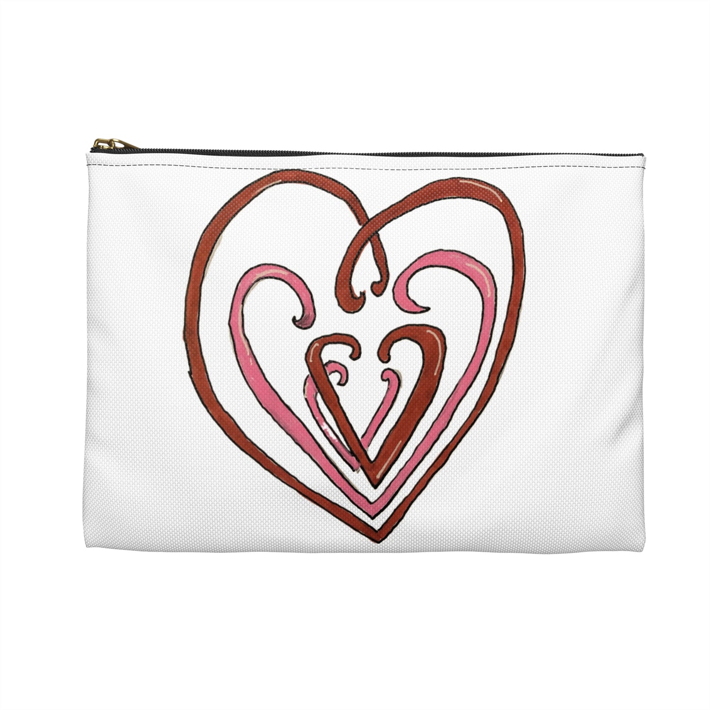 Hearts Intertwined Accessory Pouch