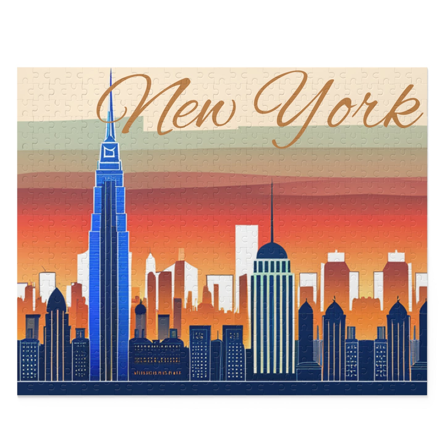 New York City Skyline Puzzle