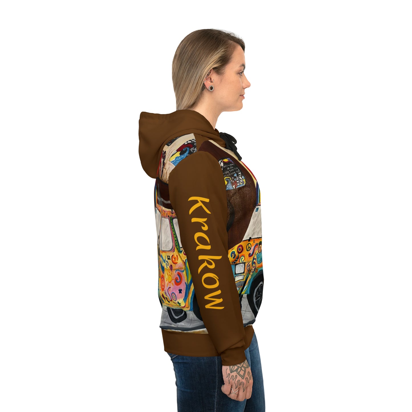 Krakow Poland Unisex Athletic Hoodie Sweatshirt