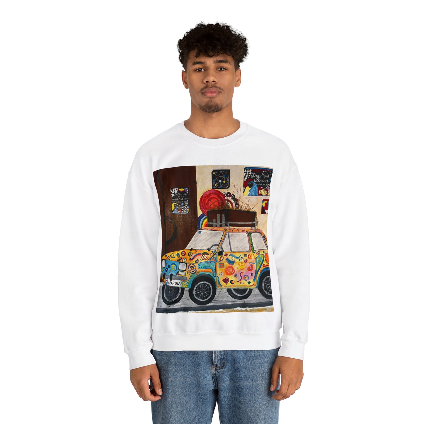 Krakow Poland Crewneck Sweatshirt