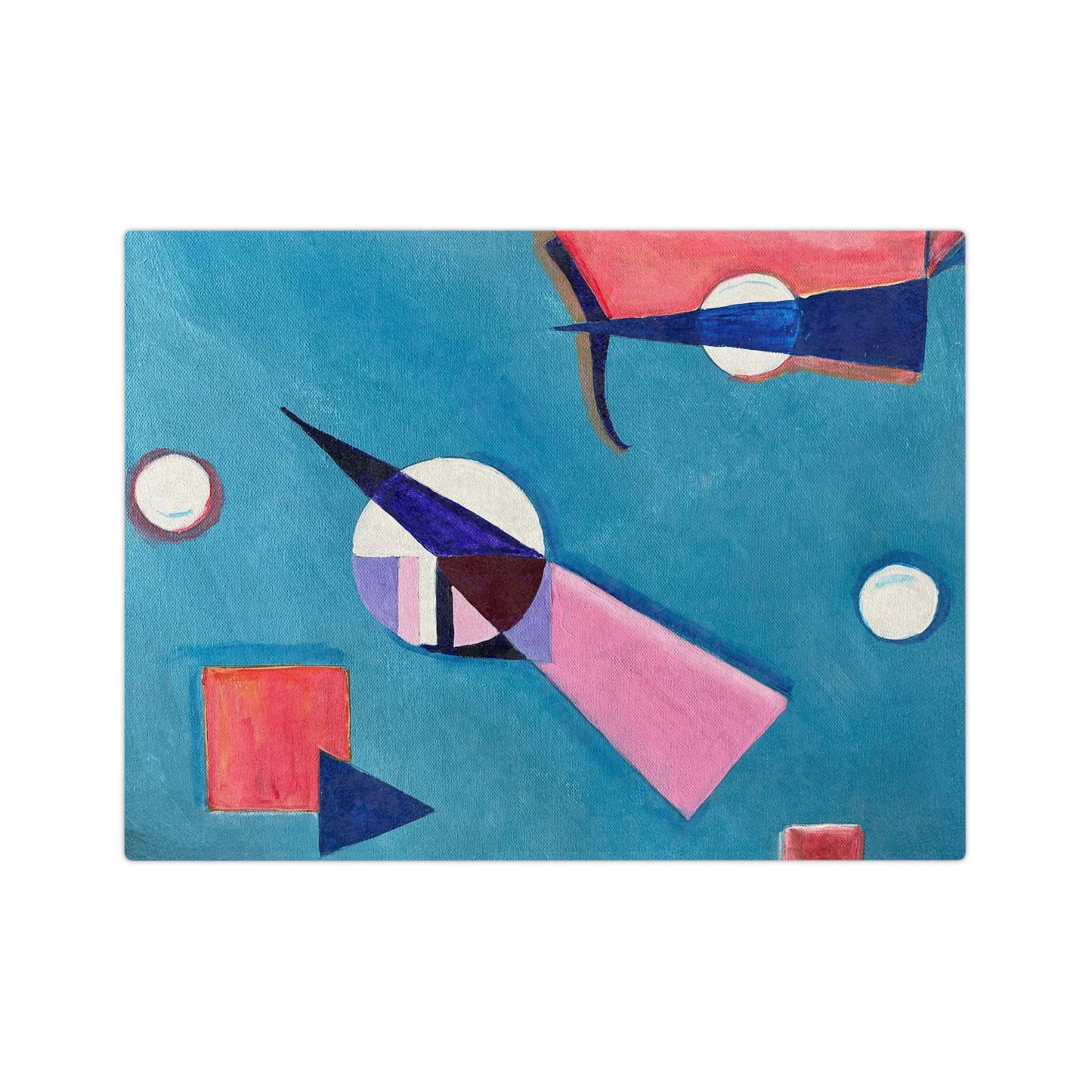 Arrangement J Velveteen Minky Blanket