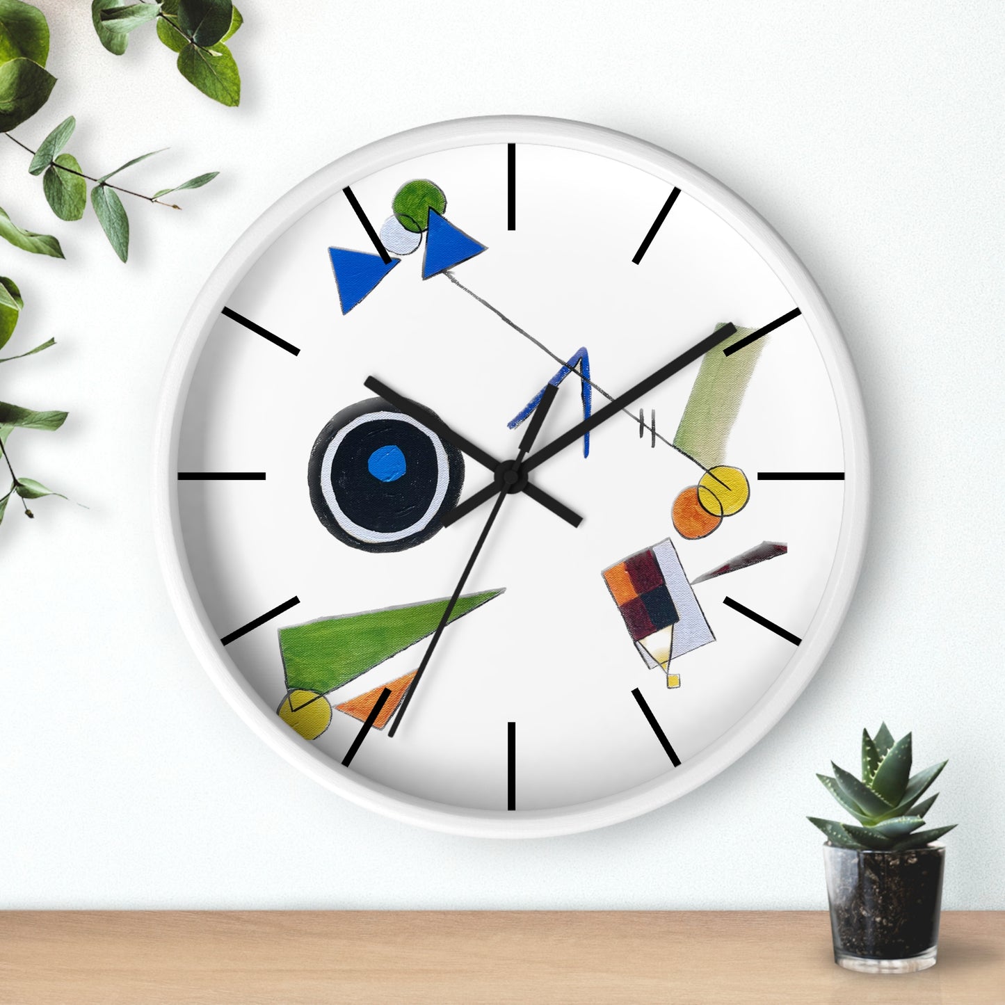 Arrangement C Wall Clock