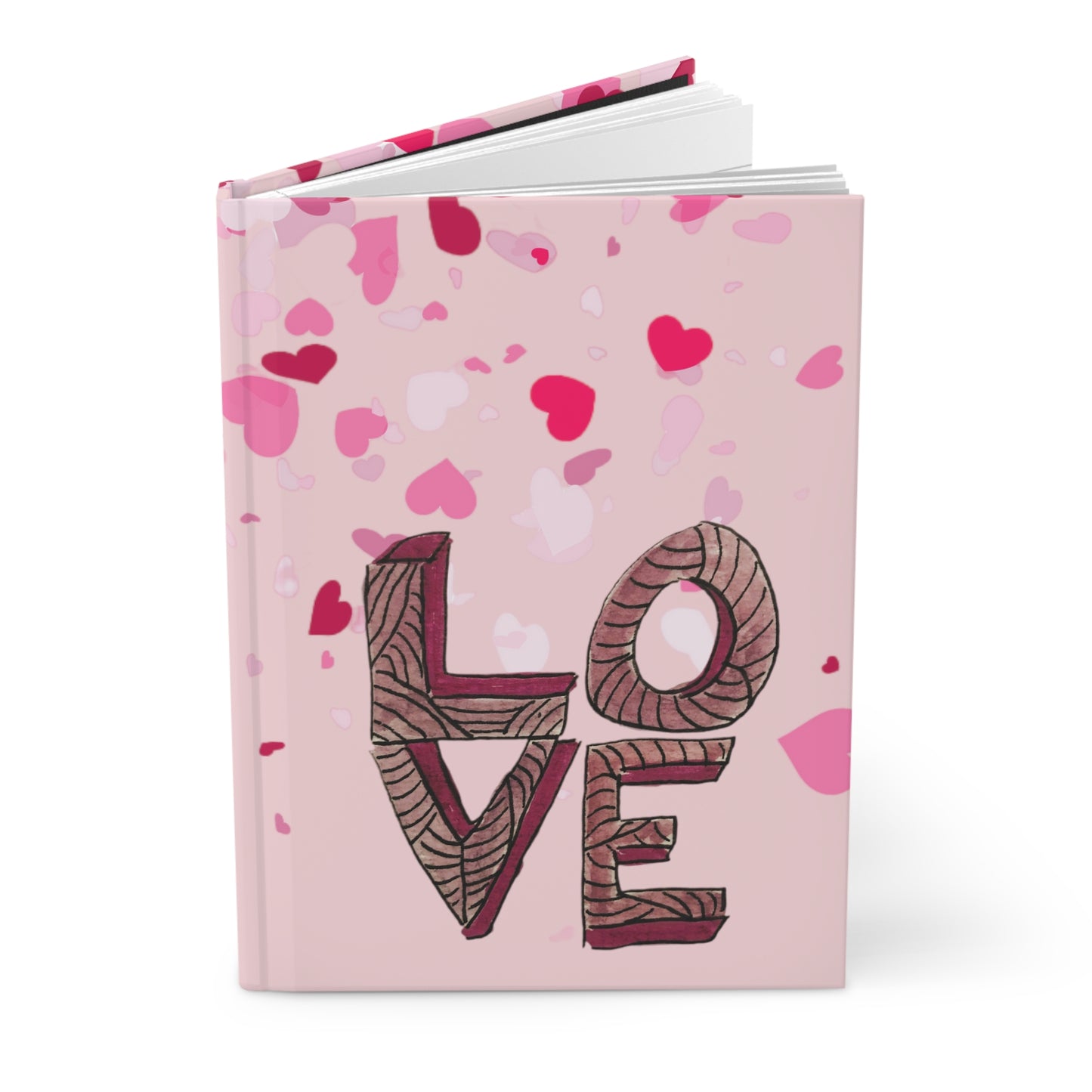Stacked Love Hardcover Journal Matte
