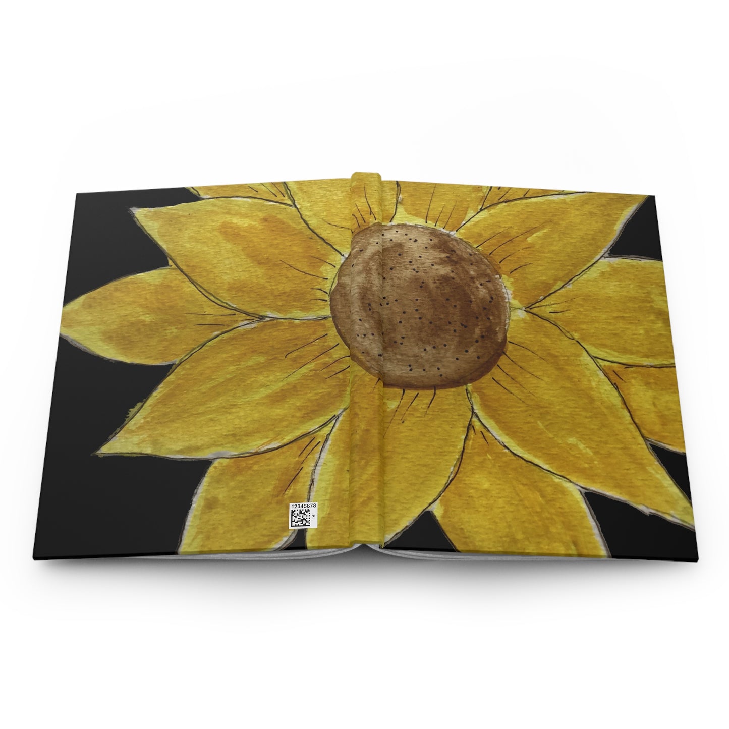 Sunflower Travel Journal Hardcover Diary