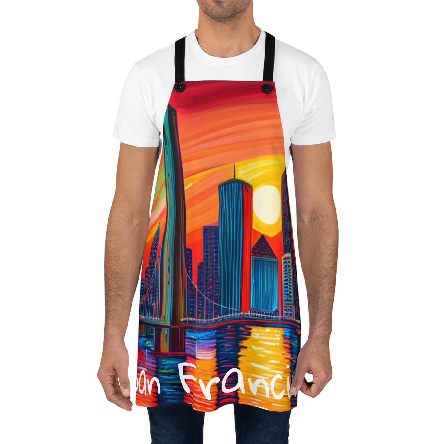 San Francisco Skyline Reflections Apron