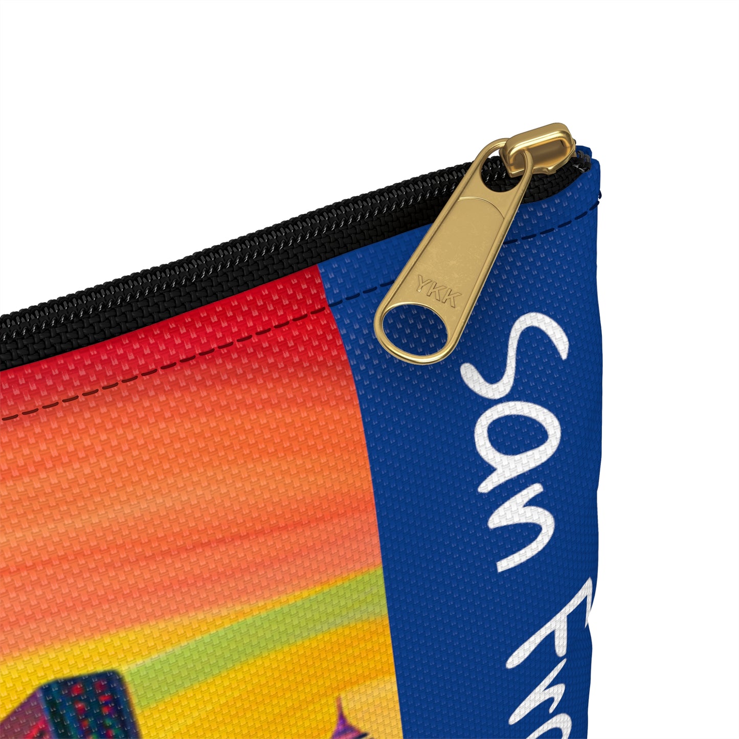 San Francisco Skyline Travel Pouch - Durable and Versatile Cosmetic Bag or Pencil Case