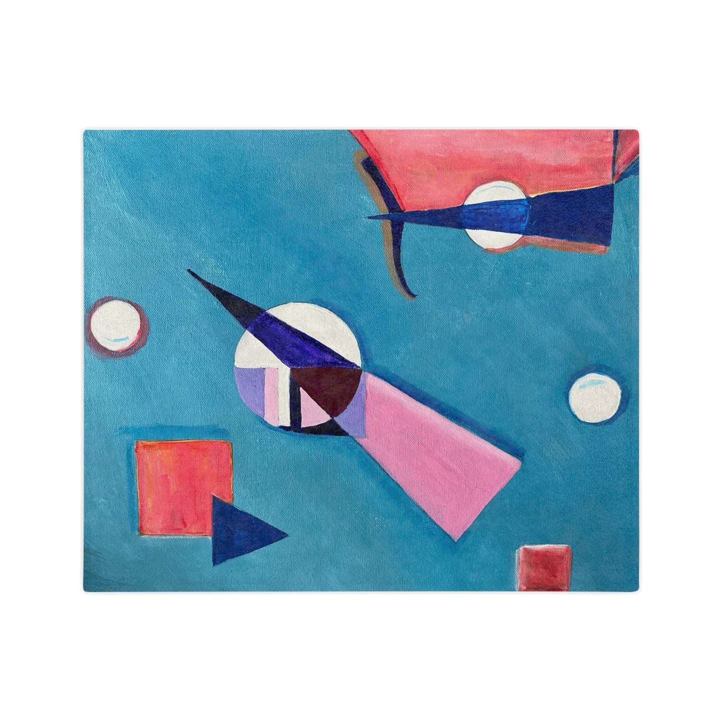 Arrangement J Velveteen Minky Blanket