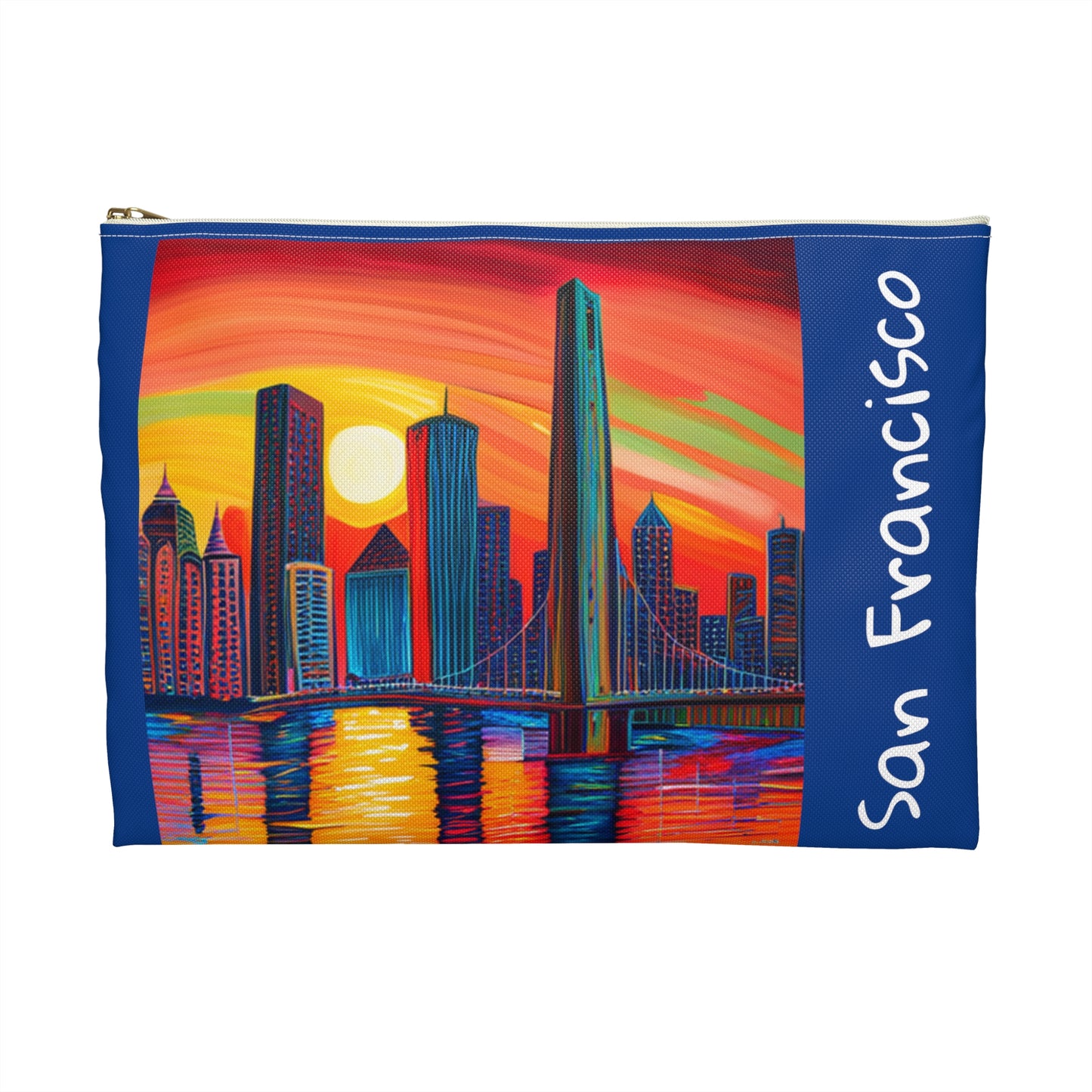 San Francisco Skyline Accessory Pouch