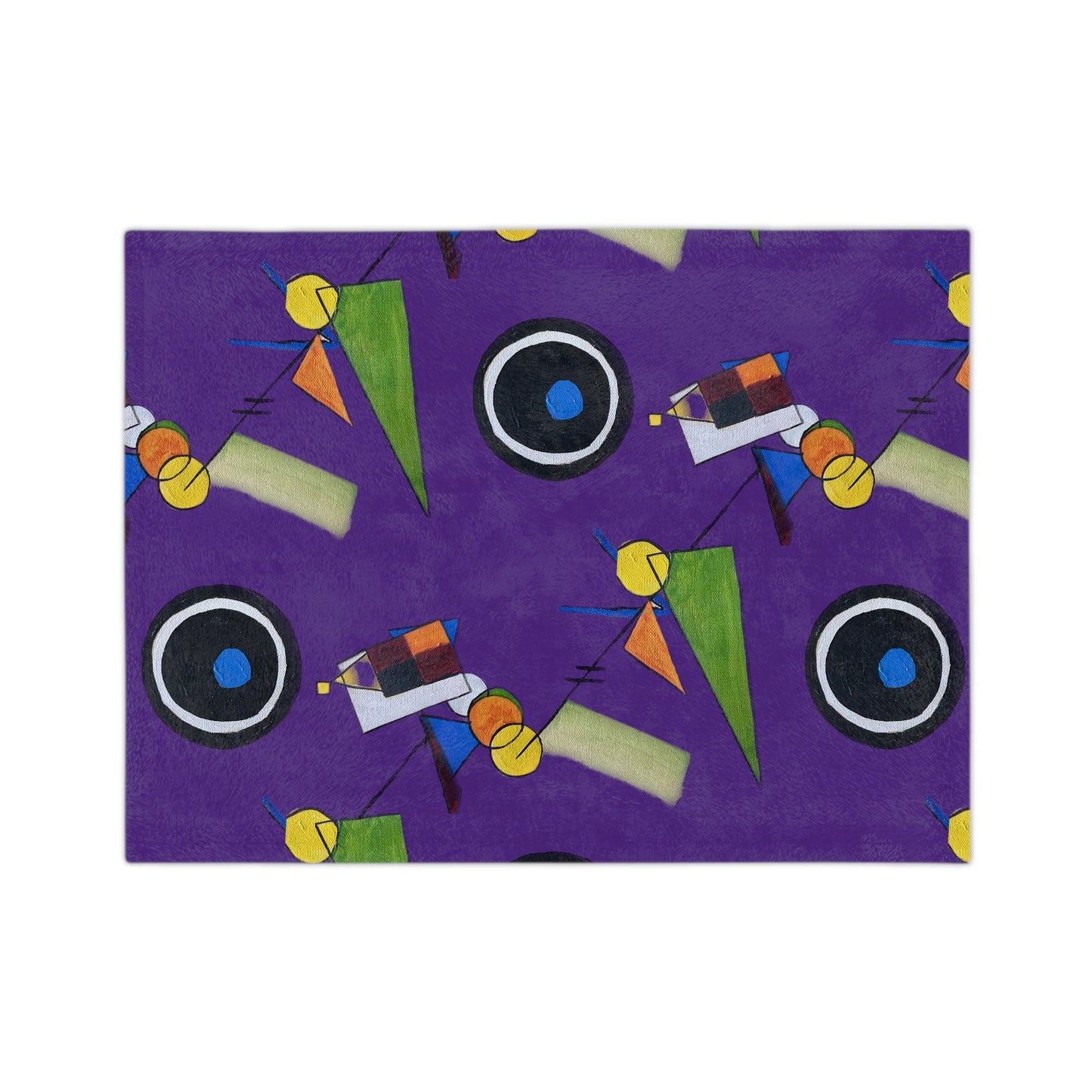 Arrangement C Velveteen Minky Blanket