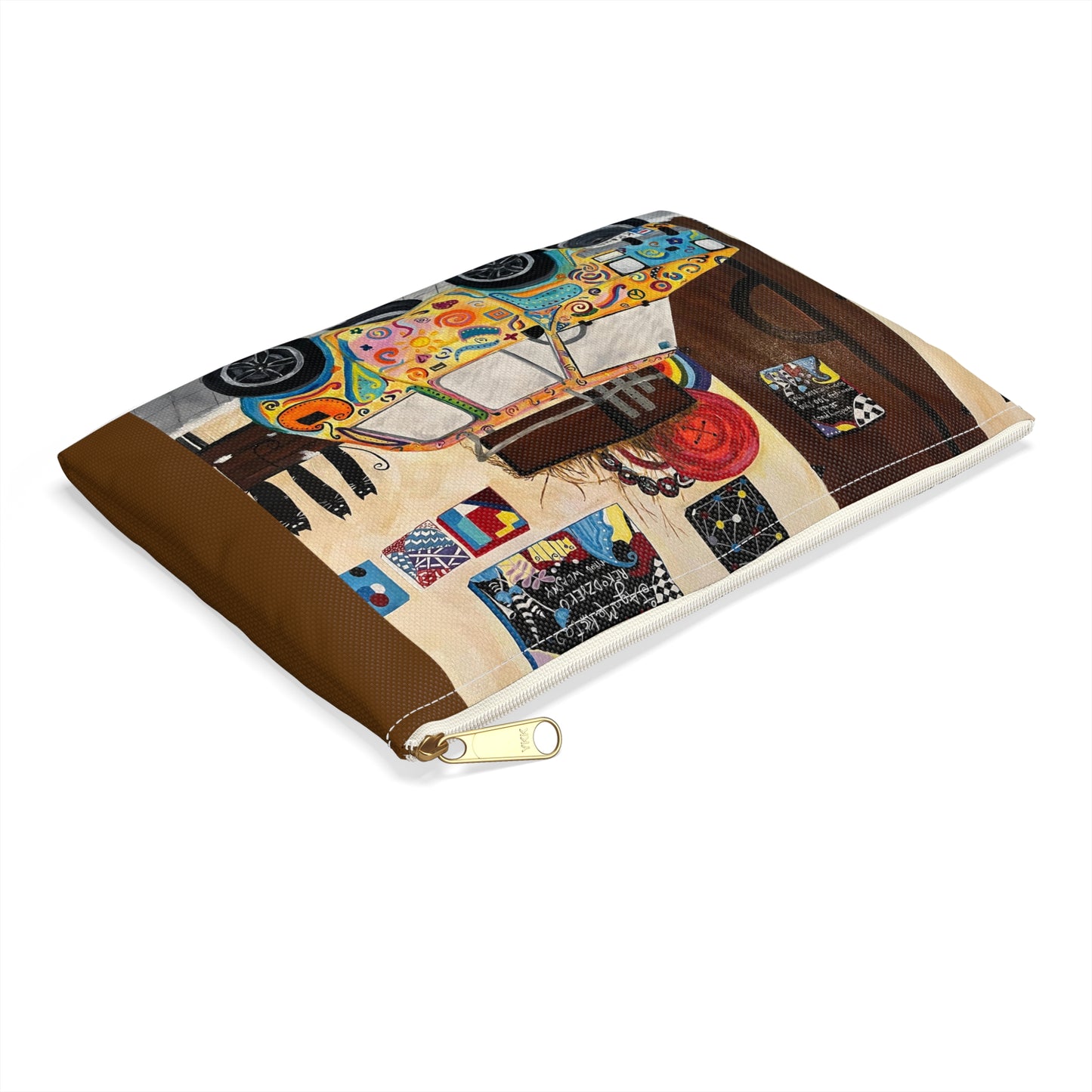 Krakow Poland Travel Pouch  - Durable and Versatile Cosmetic Bag or Pencil Case