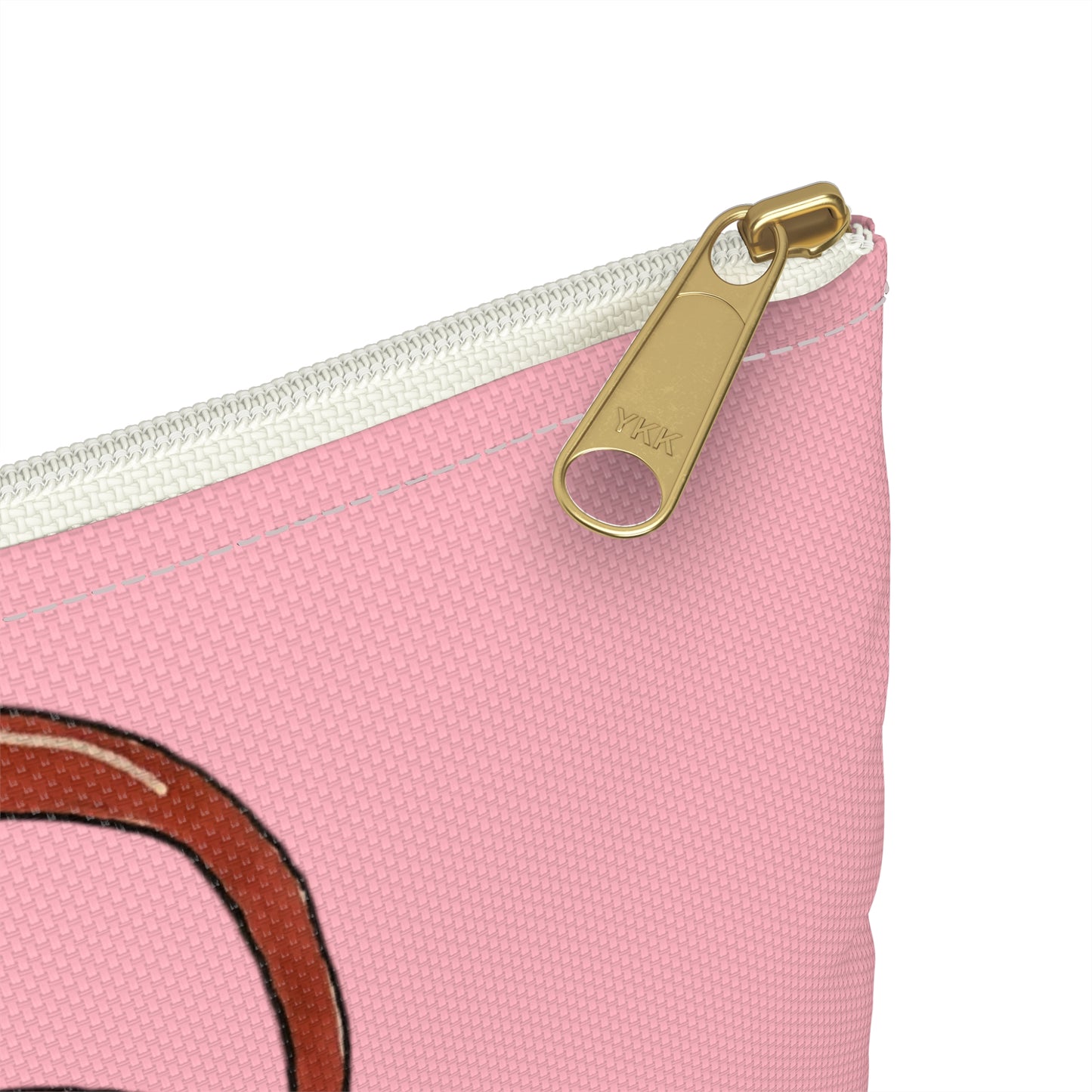 Hearts Intertwined Accessory Pouch - Pink