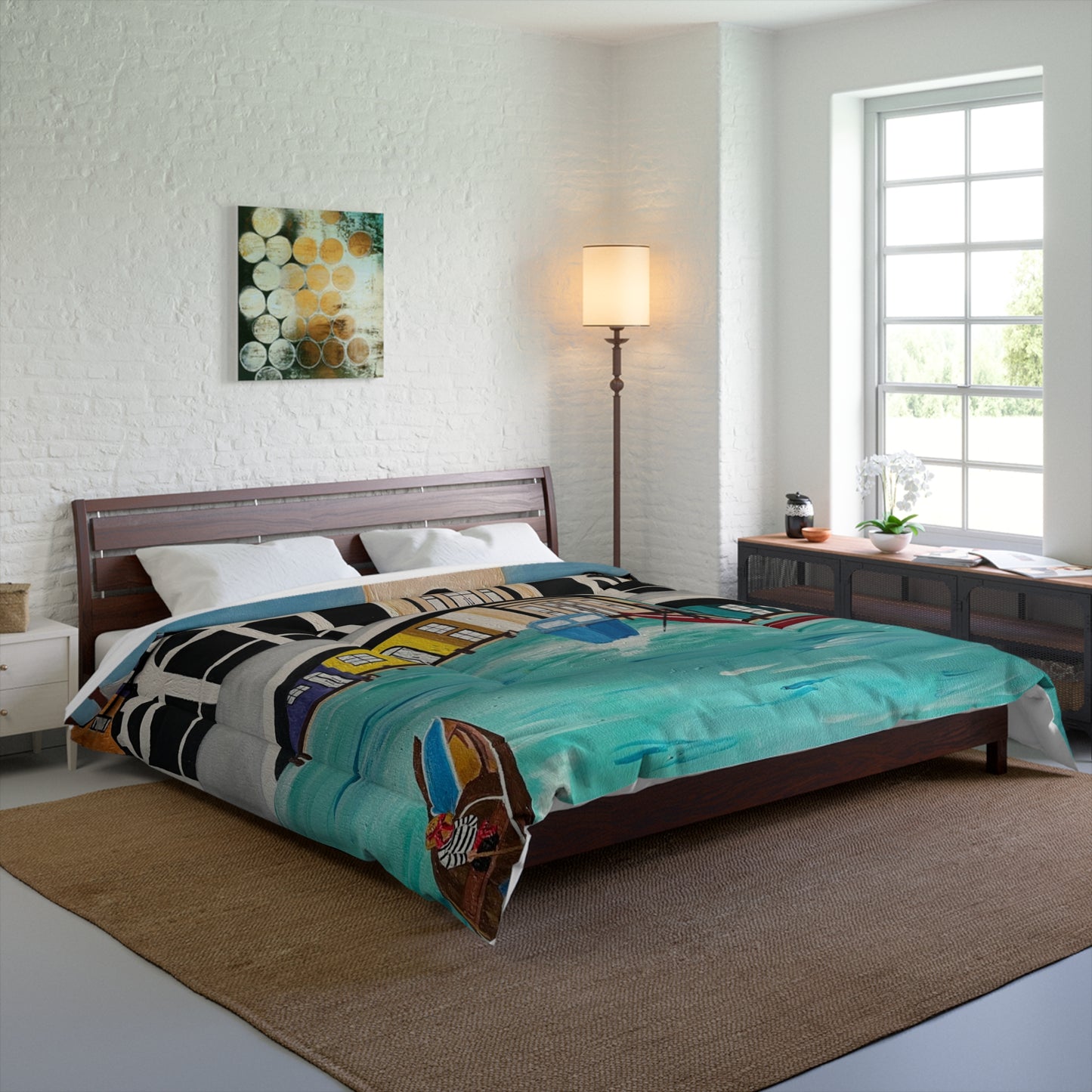 Venice Italy Lightweight Comforter