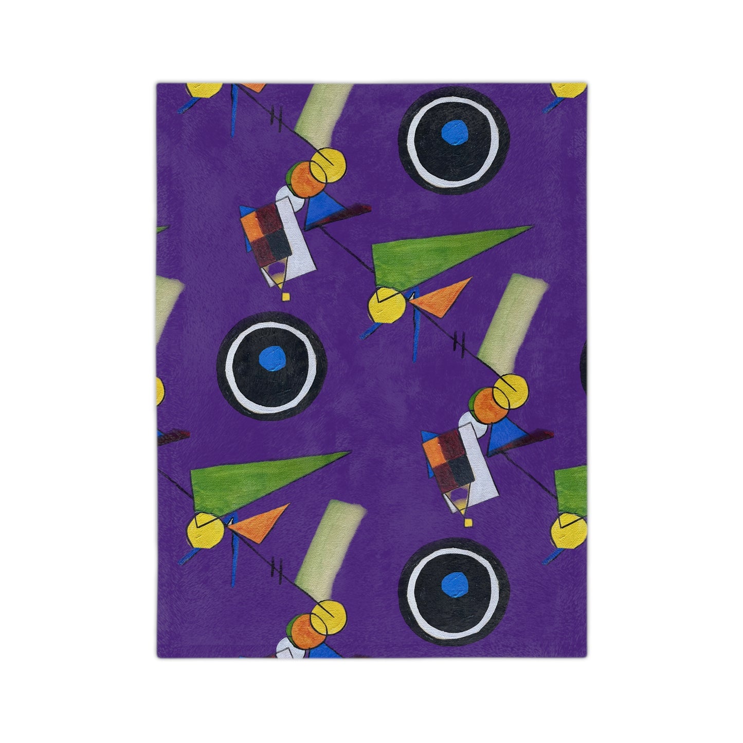 Arrangement C Velveteen Minky Blanket