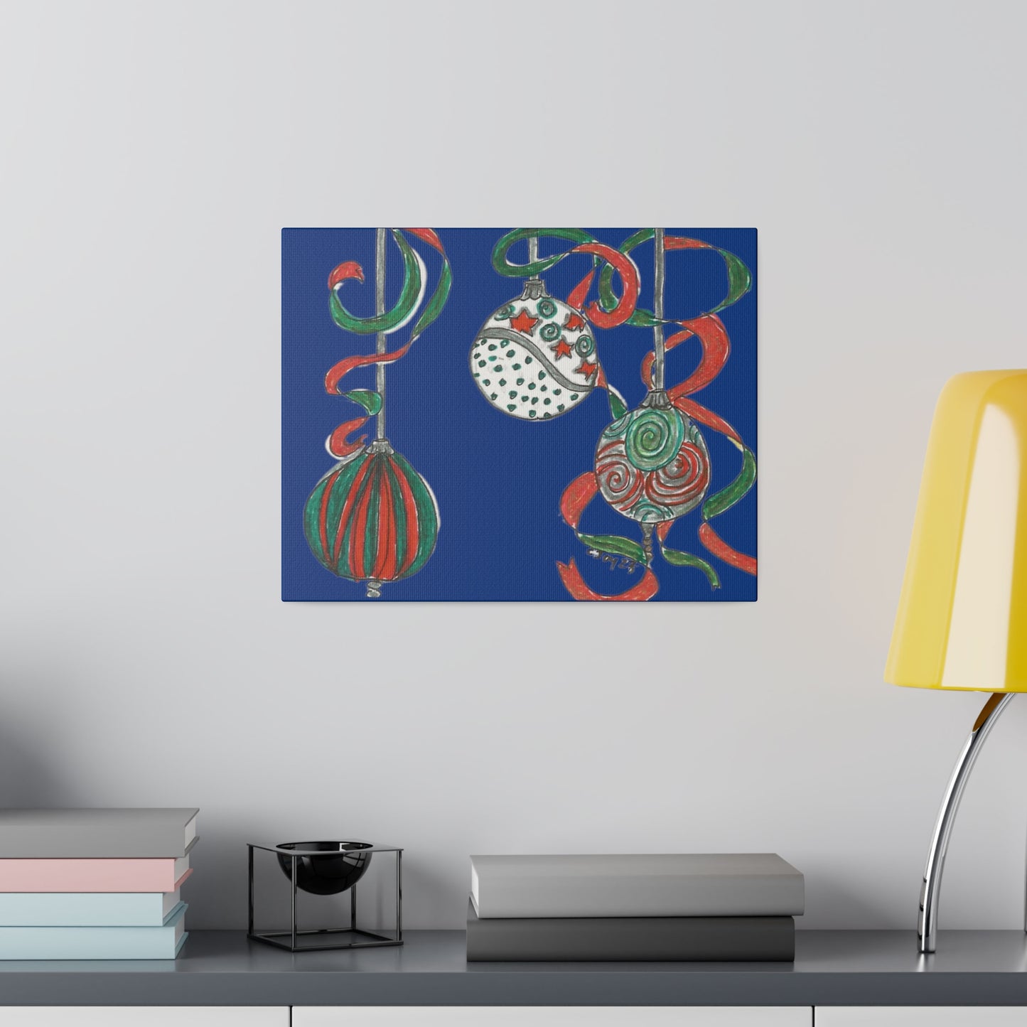 Christmas Ornament Wall Art