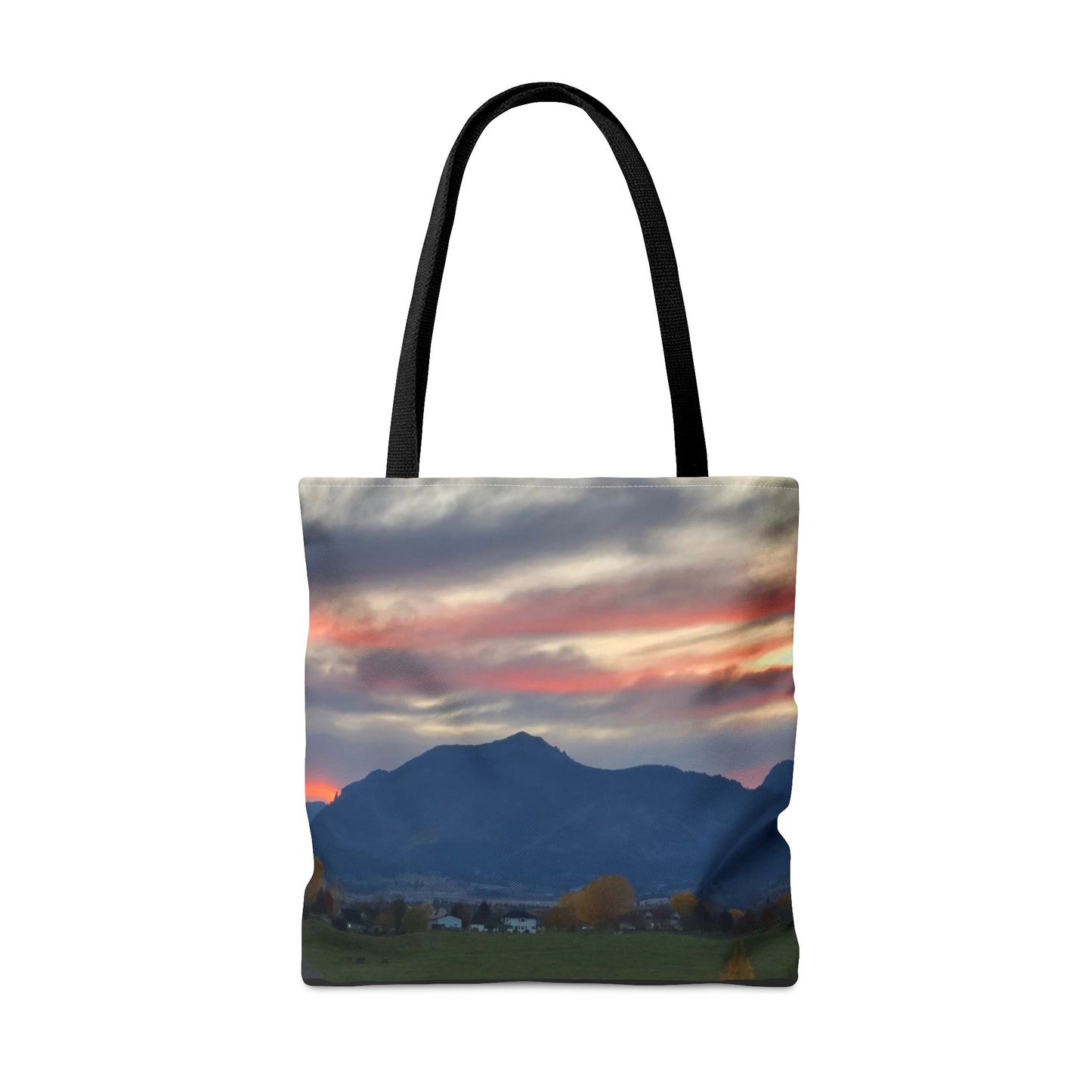 Sunset in Bitterroot Valley Montana Tote Bag