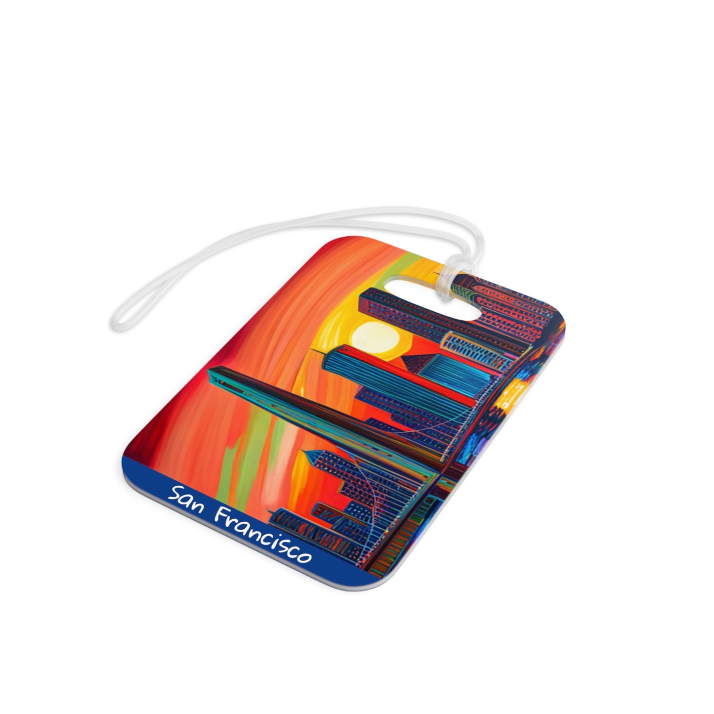 San Francisco Skyline Luggage Tag