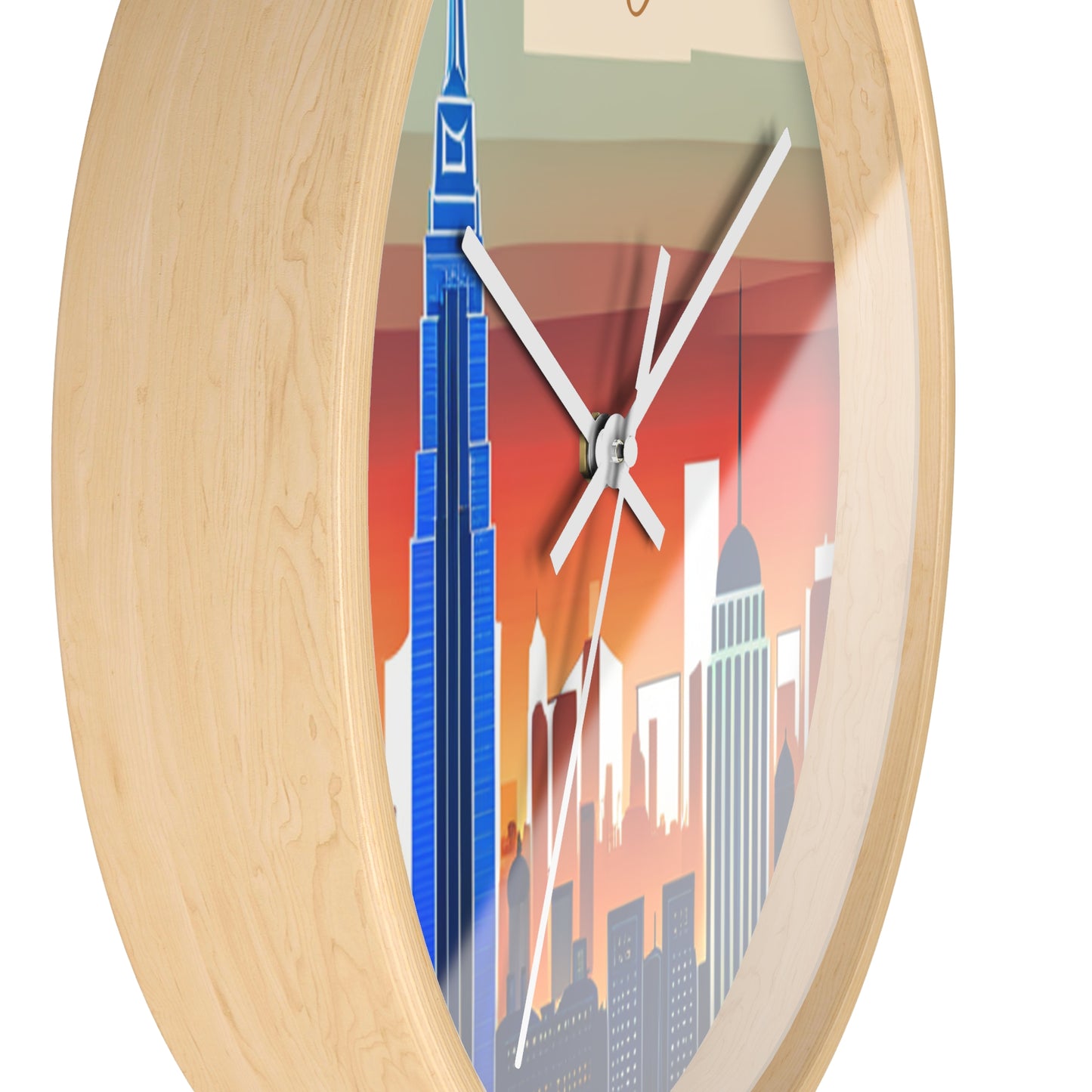 New York City Skyline Wall Clock