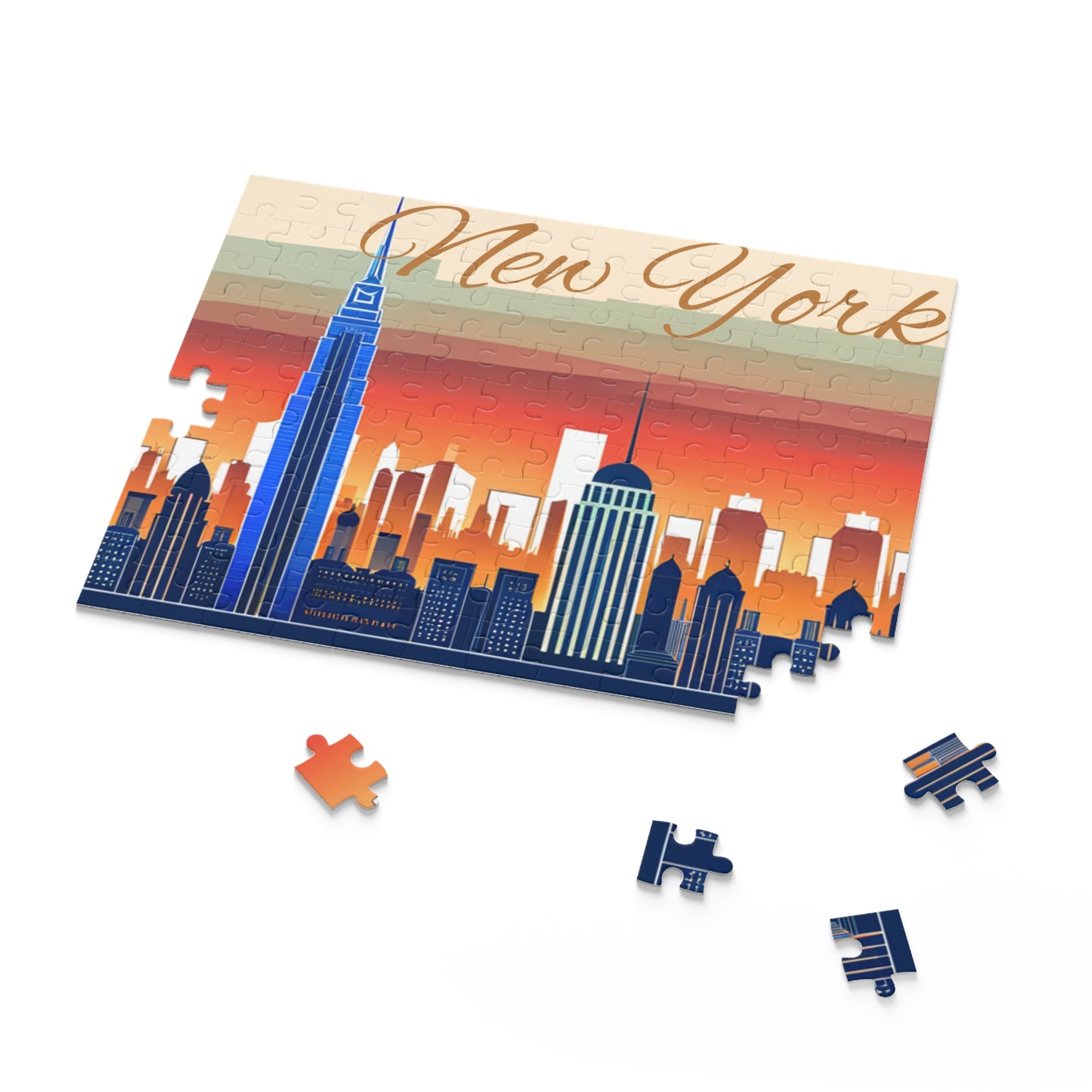 New York City Skyline Puzzle