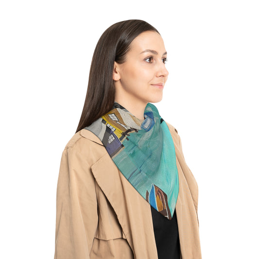 Venice Italy Poly Scarf
