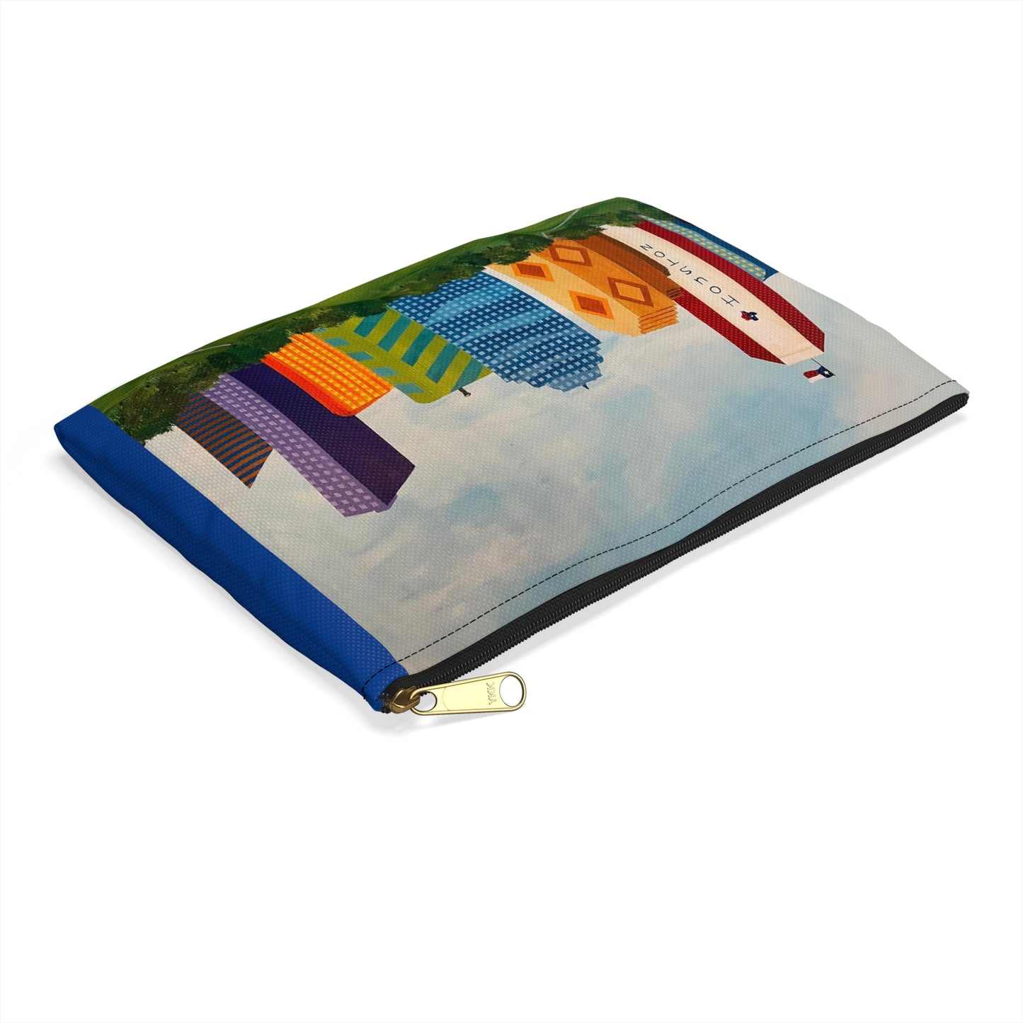 Houston Views Travel Pouch -Cosmetic Bag or Pencil Case | Houston Texas