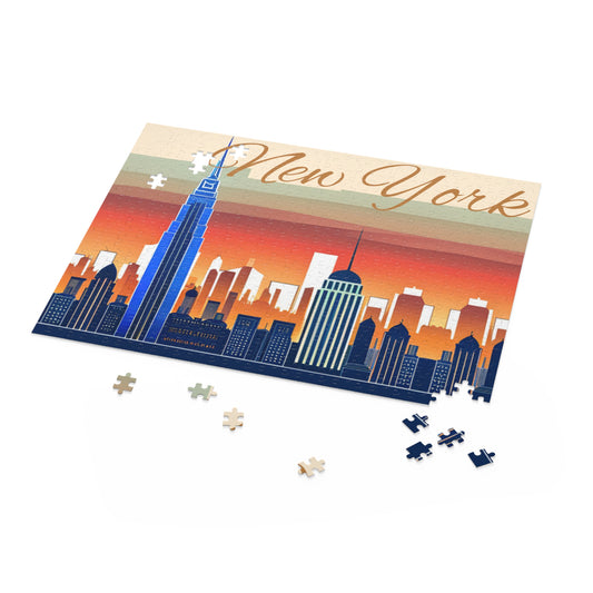 New York City Skyline Puzzle