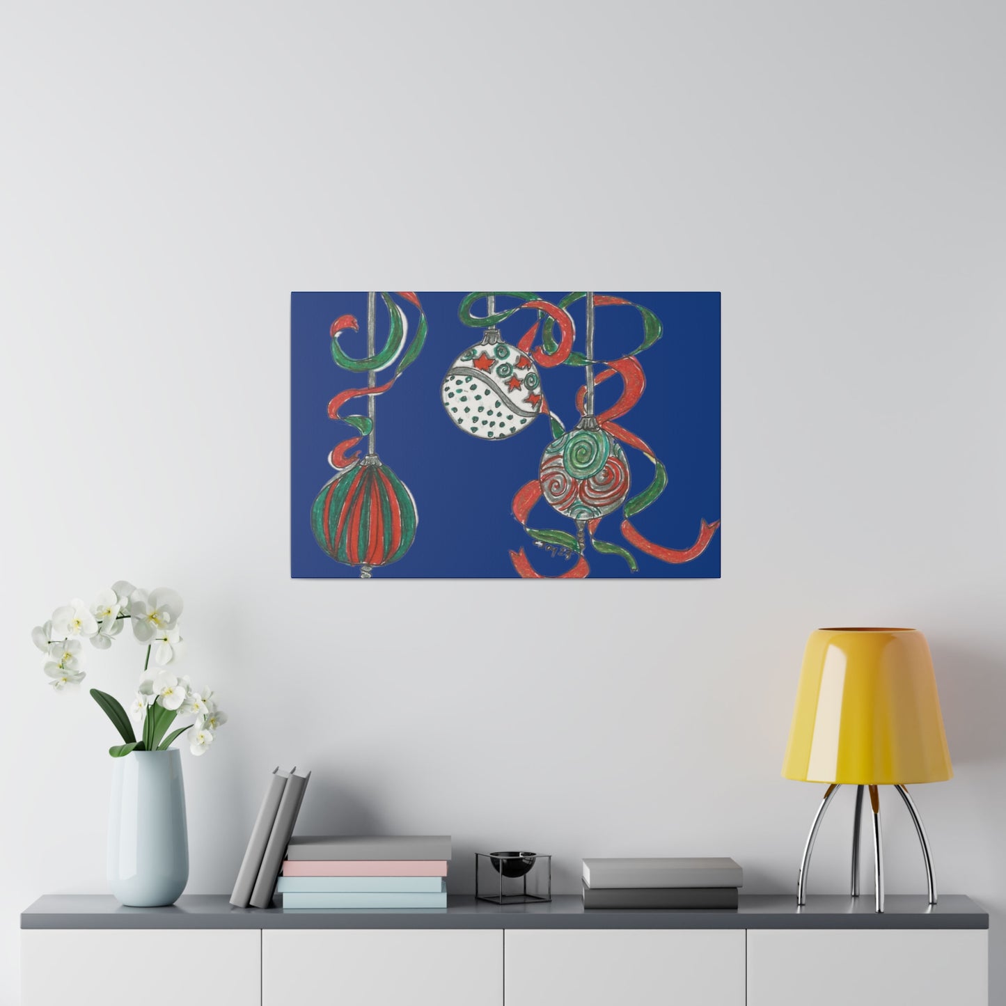 Christmas Ornament Wall Art