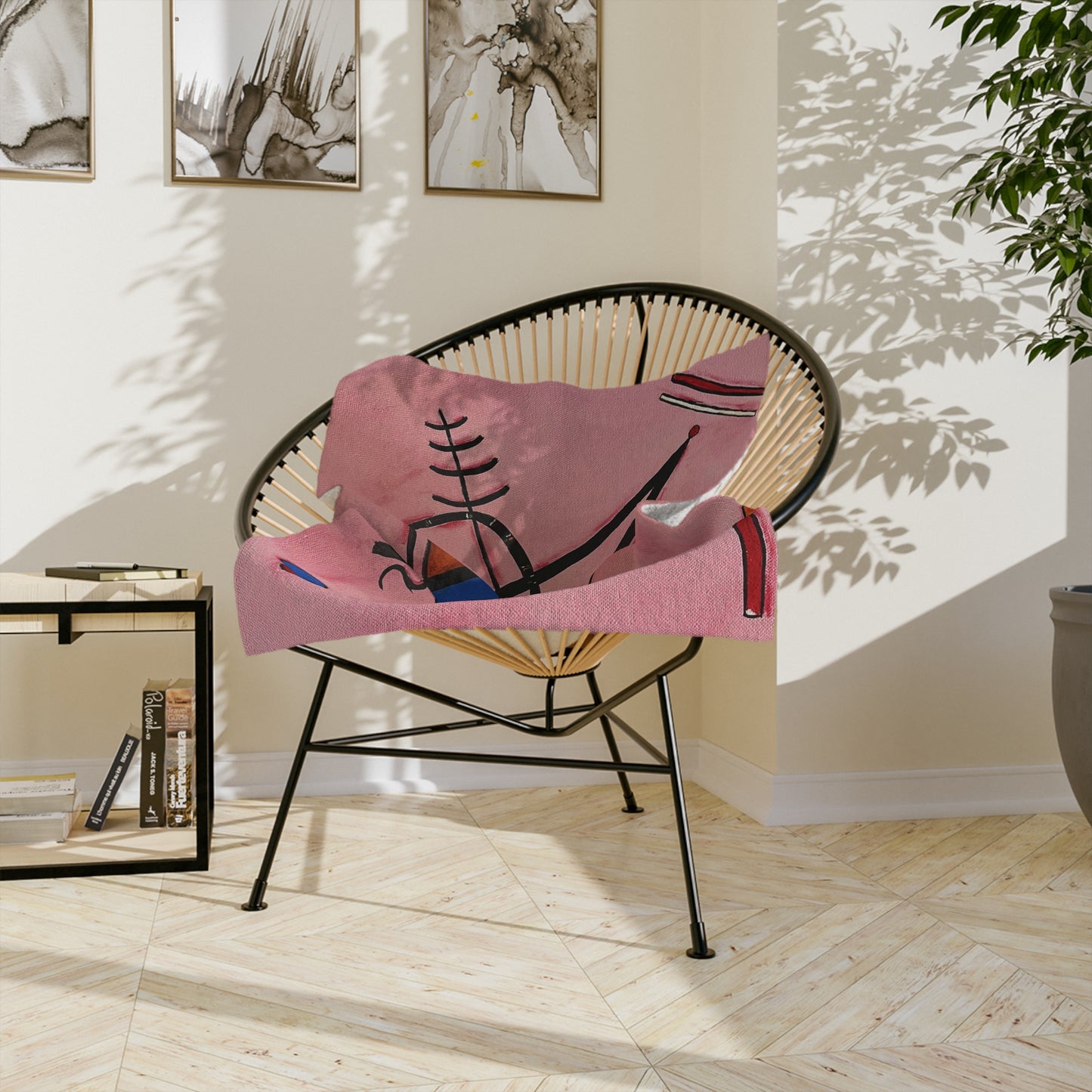 Arrangement Y Velveteen Minky Blanket