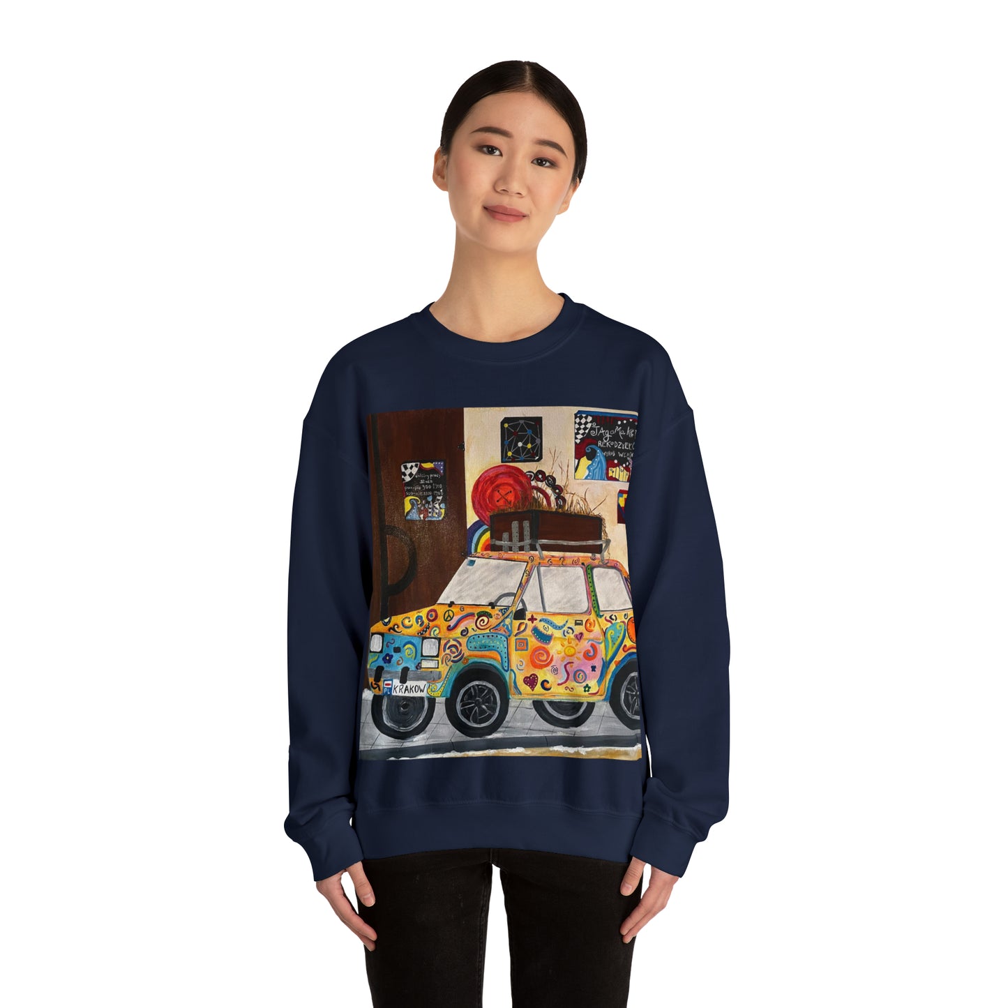 Krakow Poland Crewneck Sweatshirt