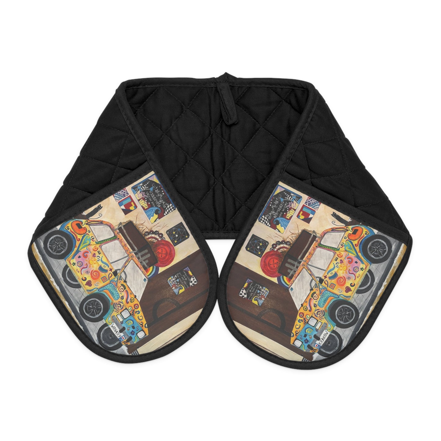 Krakow Poland Oven Mitts