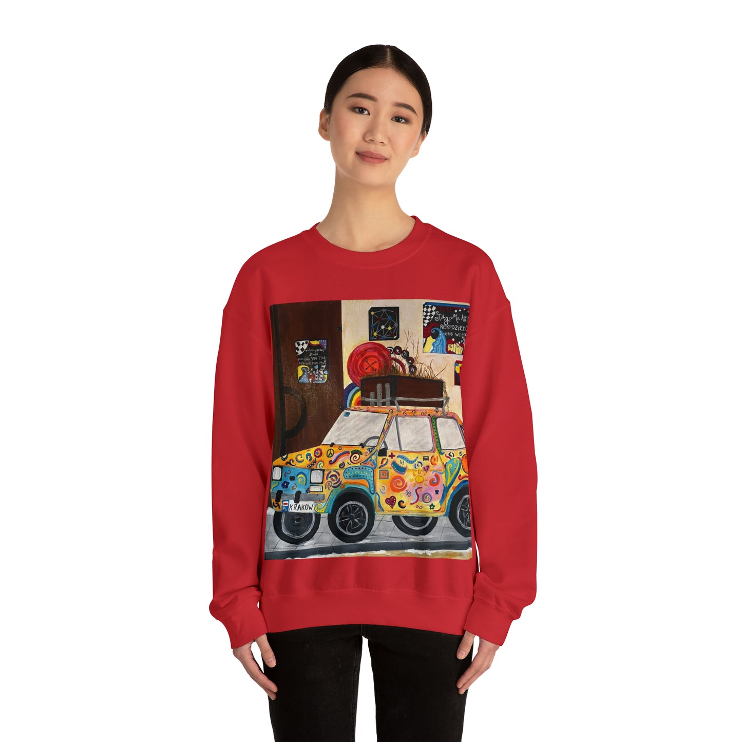 Krakow Poland Crewneck Sweatshirt
