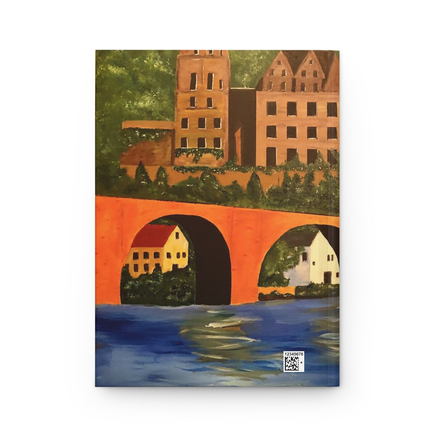 Heidelberg Germany Travel Journal Hardcover Diary