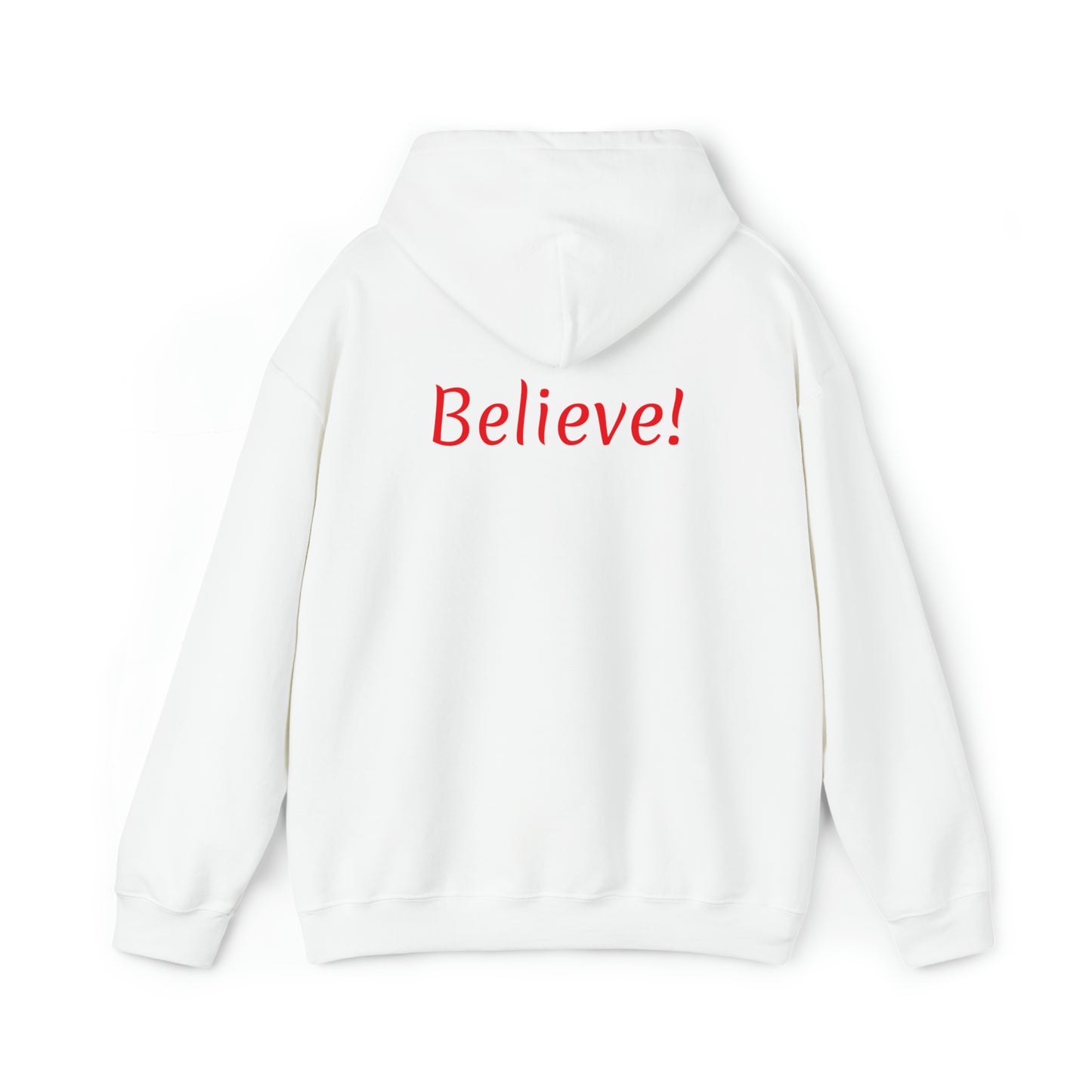 Santa I Believe Unisex Hooded Sweatshirt
