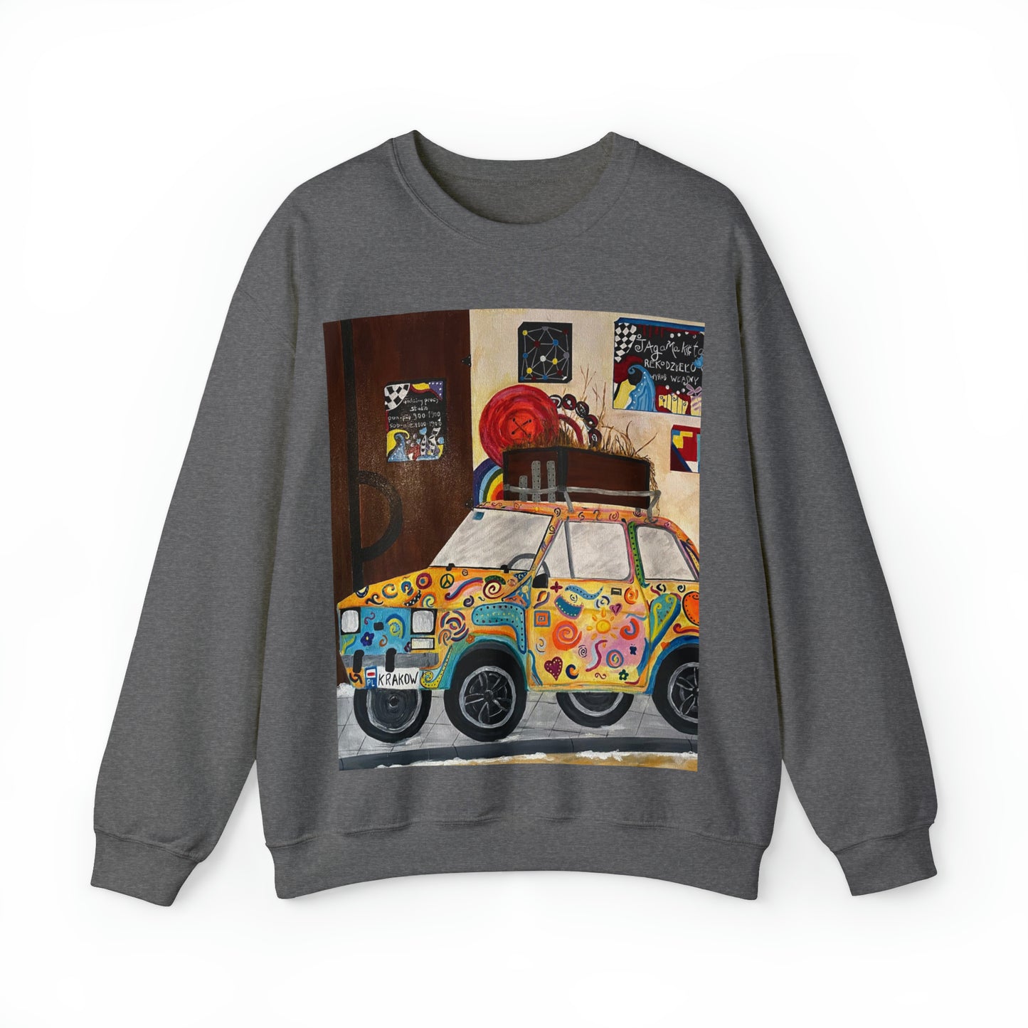 Krakow Poland Crewneck Sweatshirt