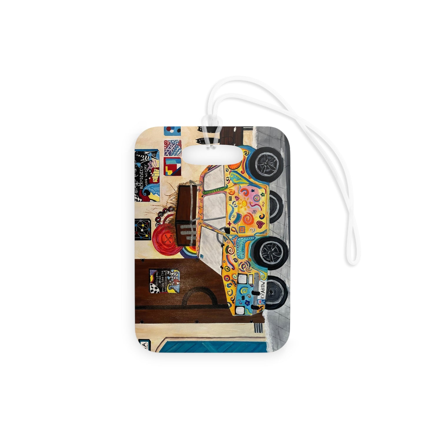 Krakow Poland Luggage Tag