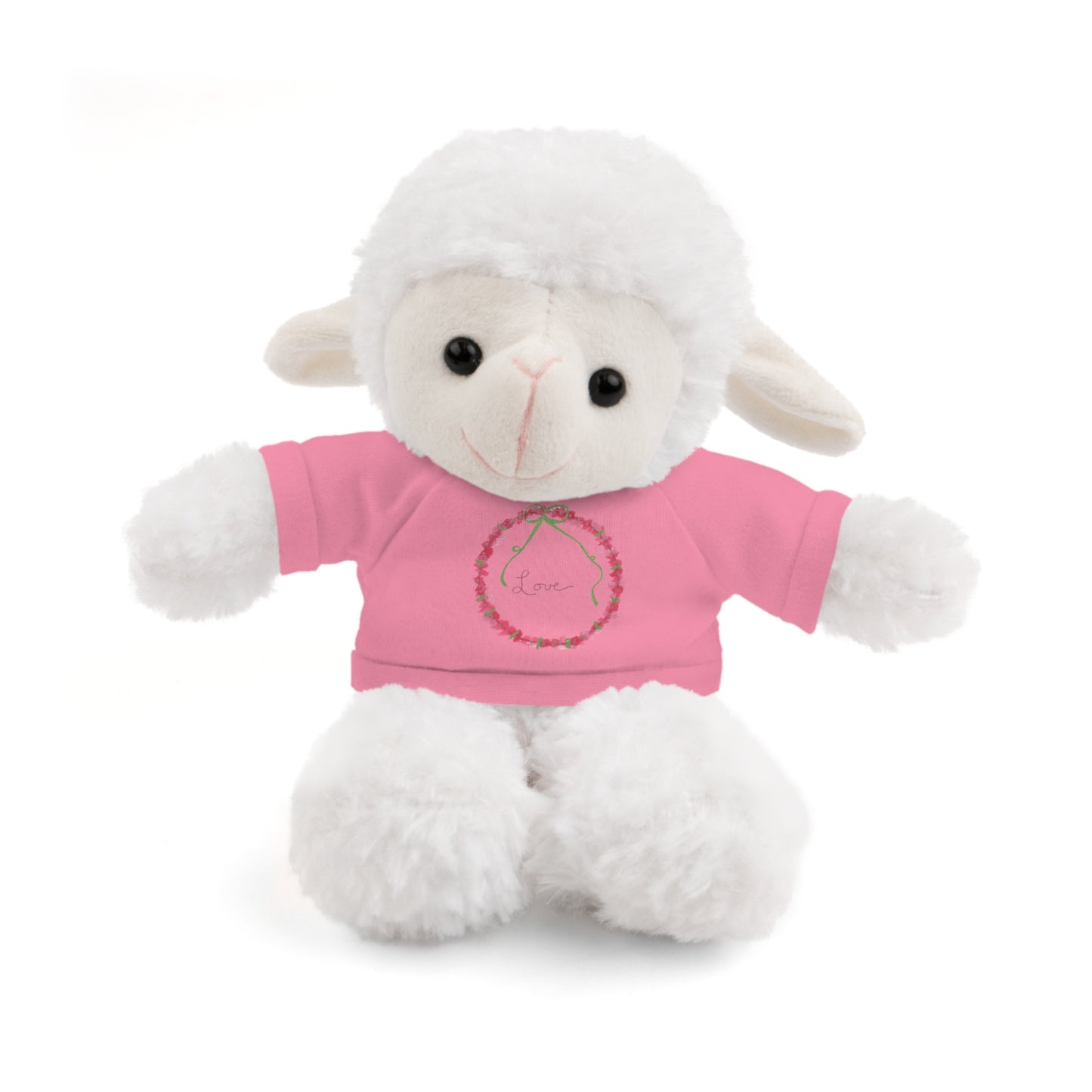 Love Wreath Stuffed Animals with Tee