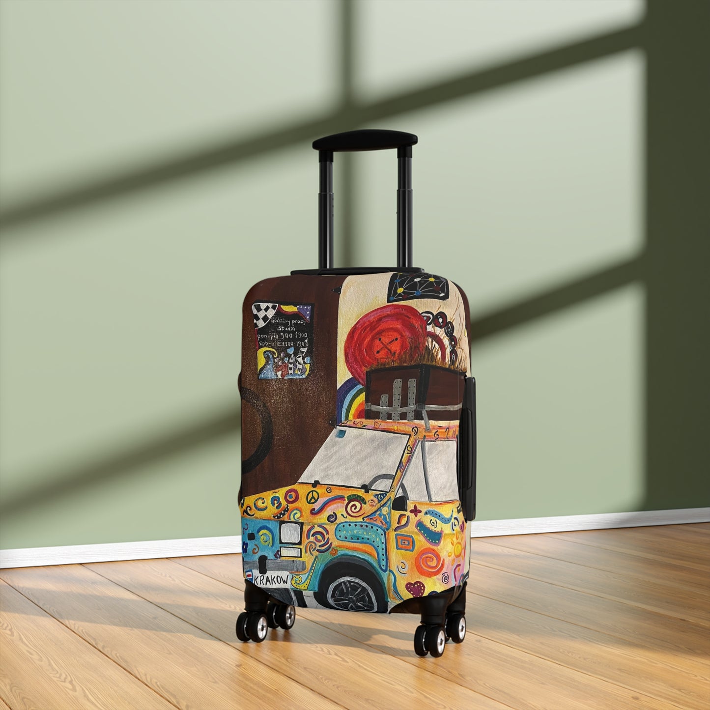 Krakow Poland Luggage Cover