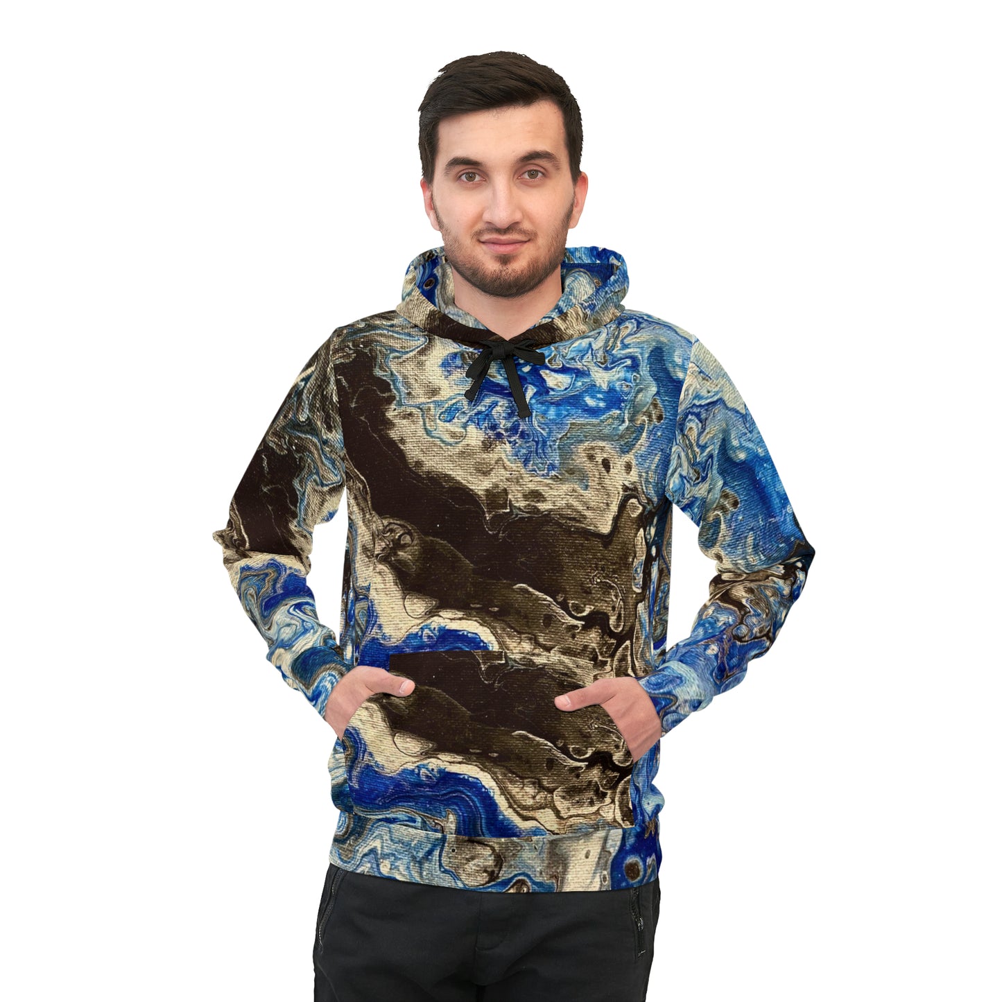 Cozy Waters Unisex Athletic Hoodie Sweatshirt