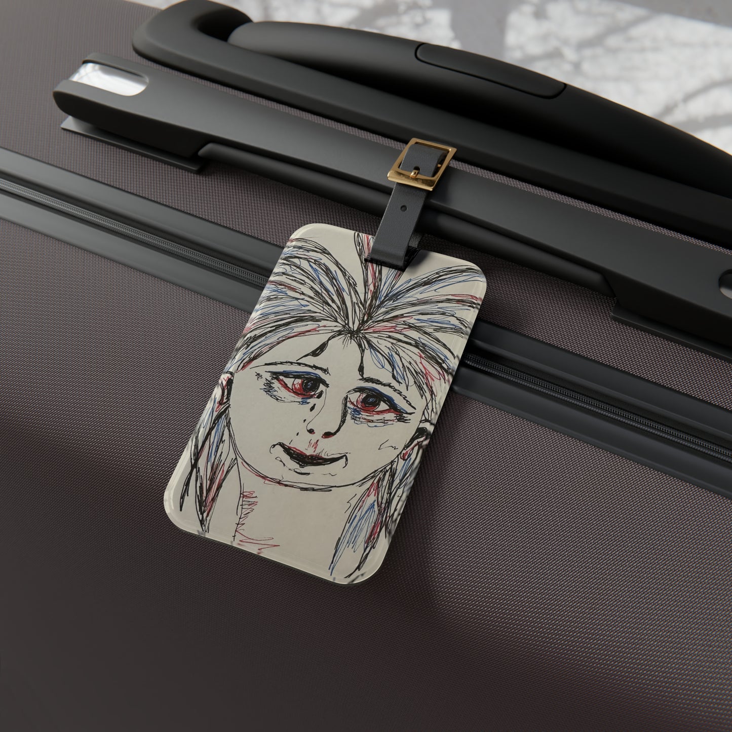 I Need a Vacation Luggage Name Tag