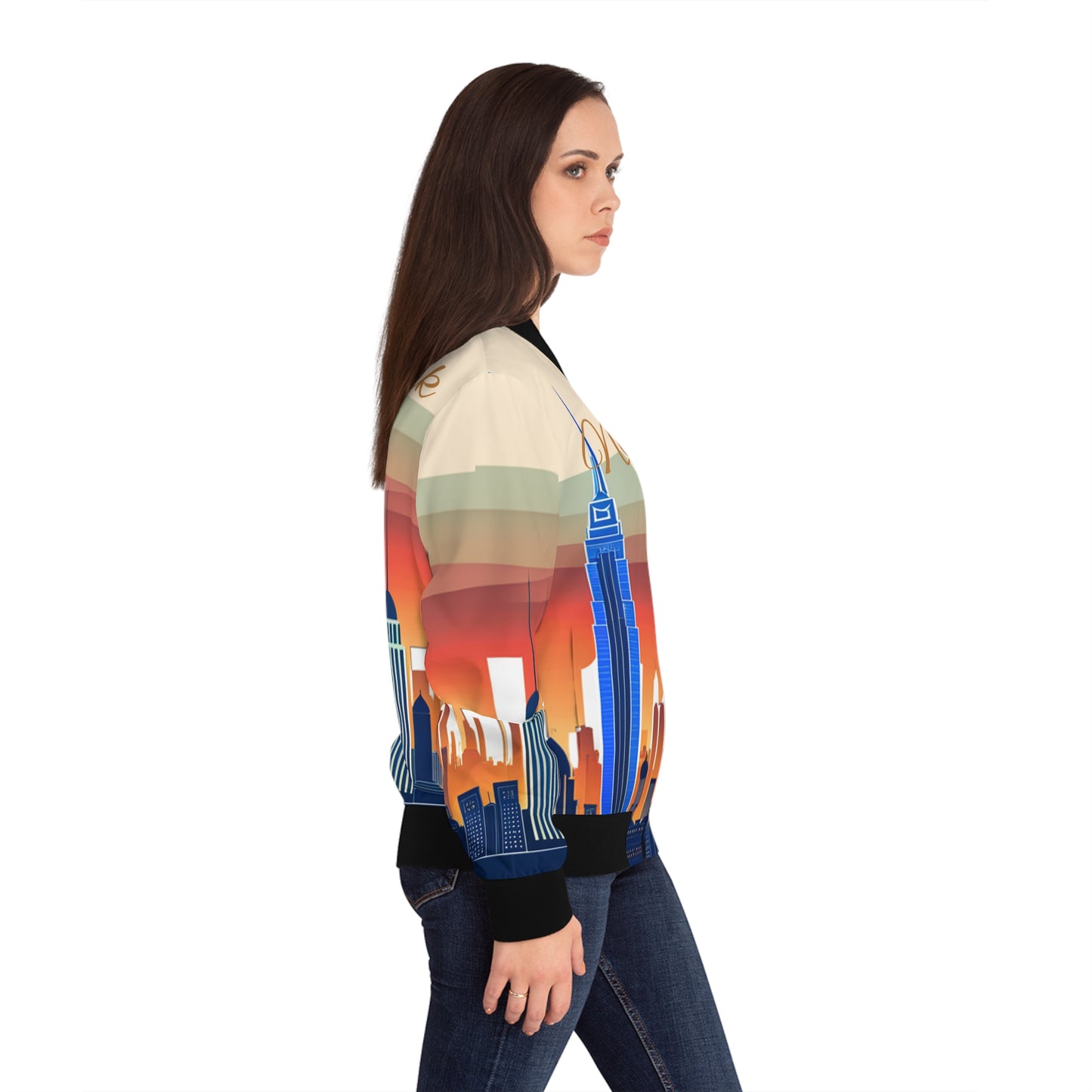 New York City Women's Bomber Jacket