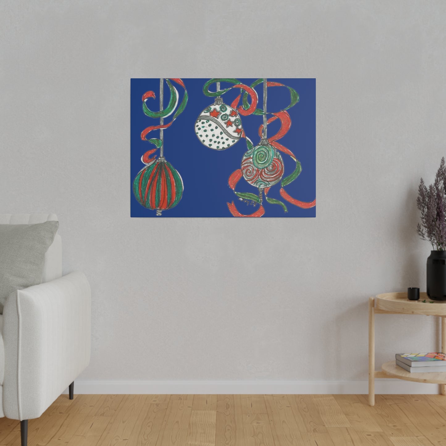 Christmas Ornament Wall Art