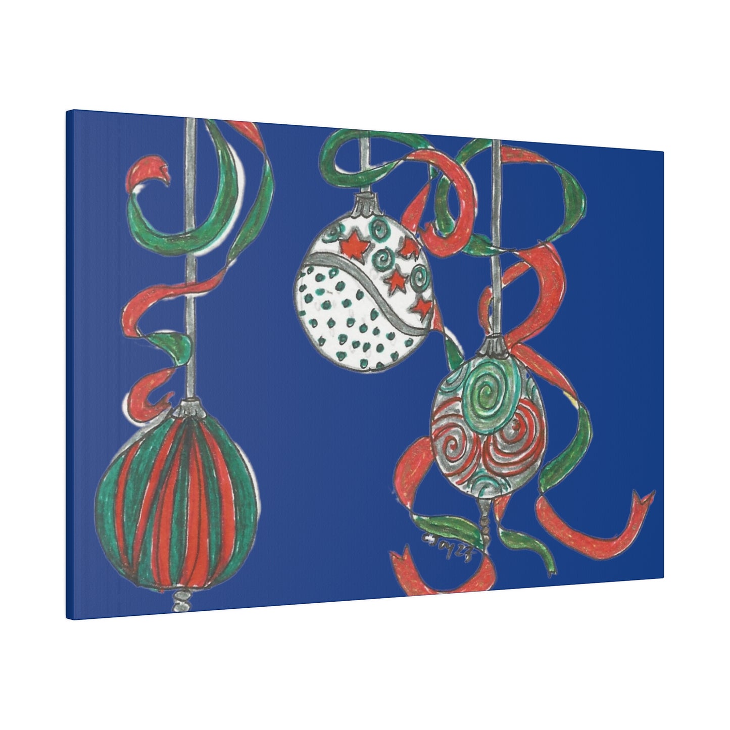 Christmas Ornament Wall Art