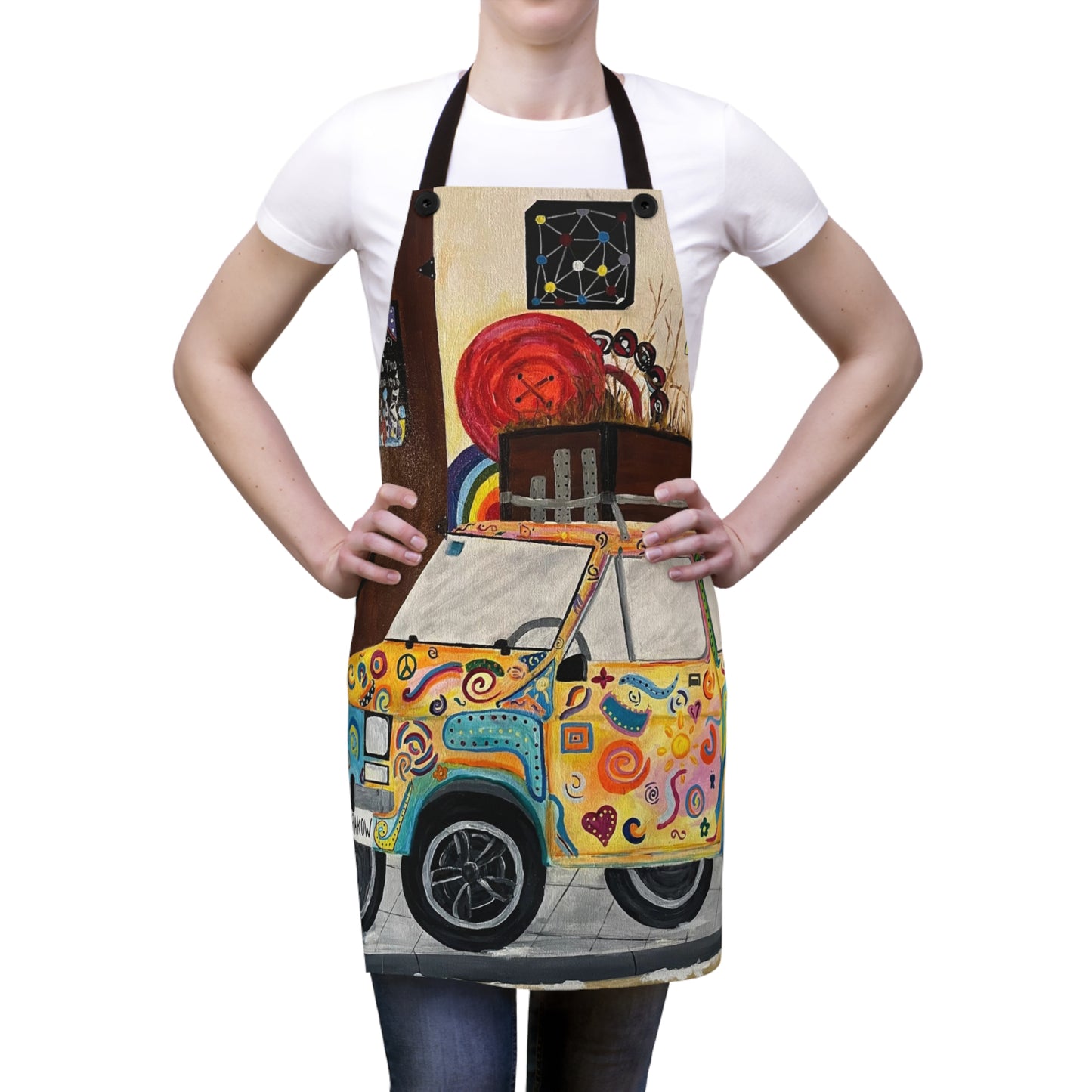 Krakow Poland Art Studio Apron