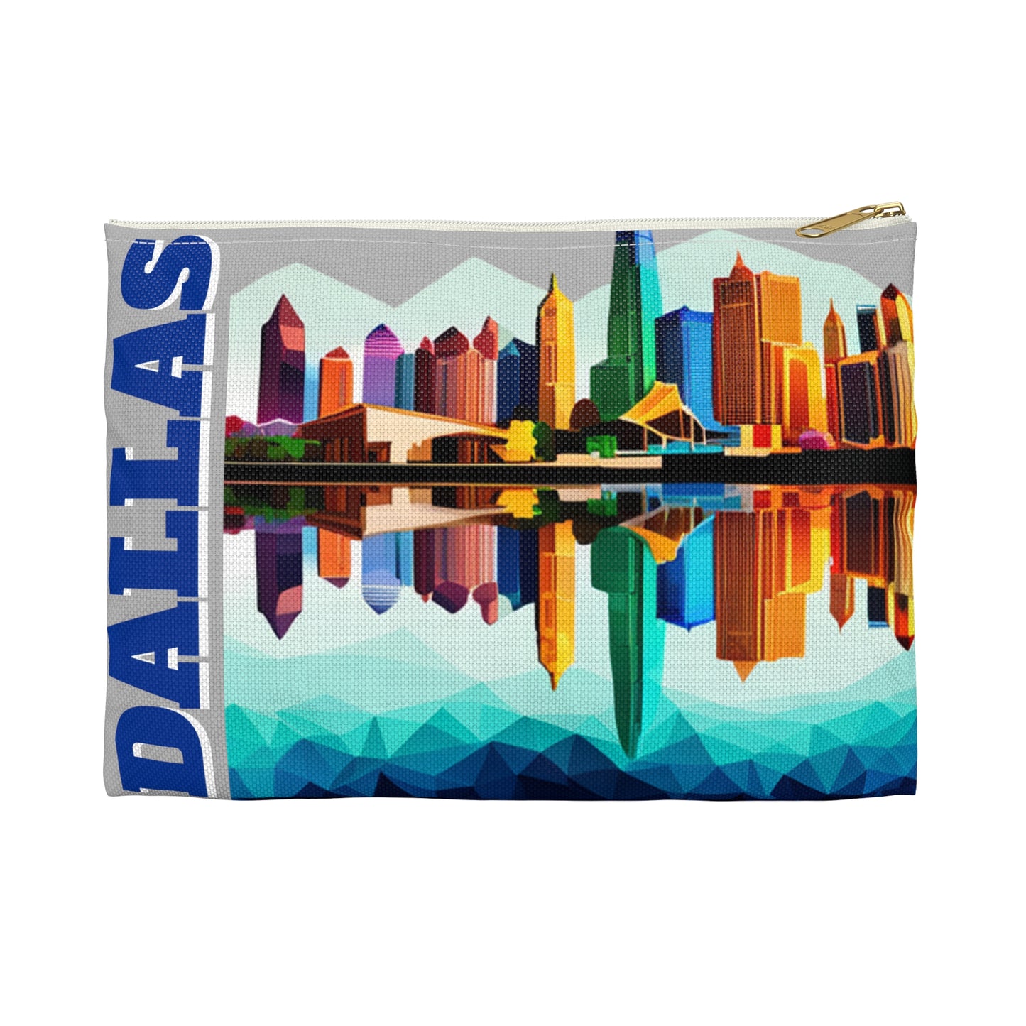 Dallas Texas Reflections Accessory Pouch